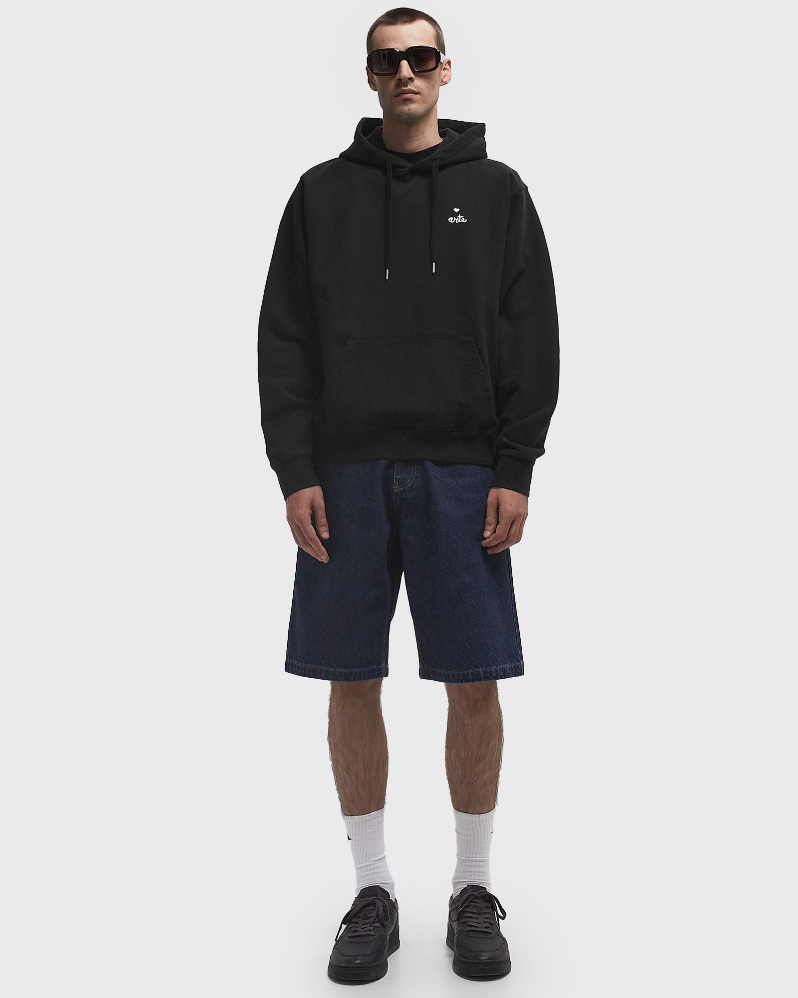 Small heart and logo Hoodie