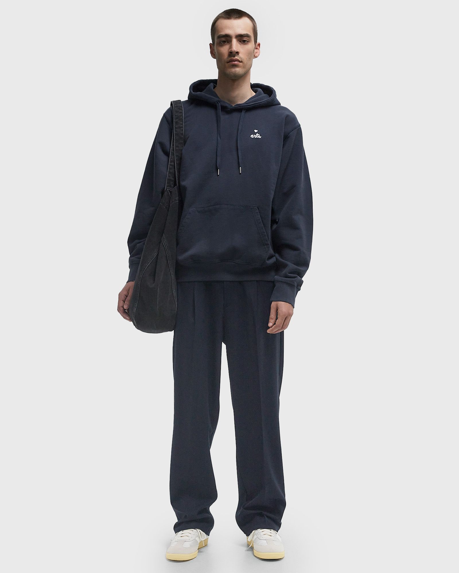 Small heart and logo Hoodie