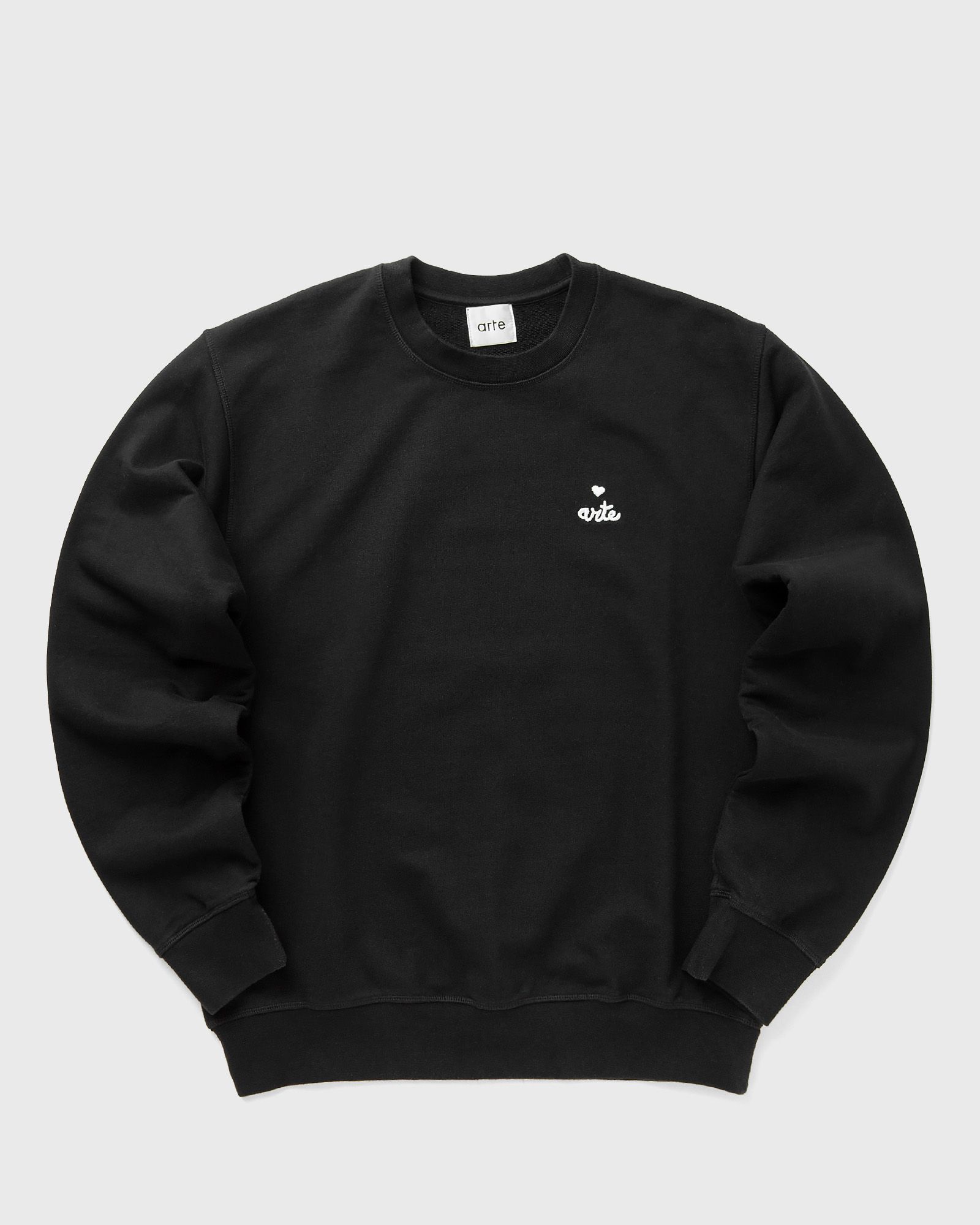 Small heart and logo crewneck