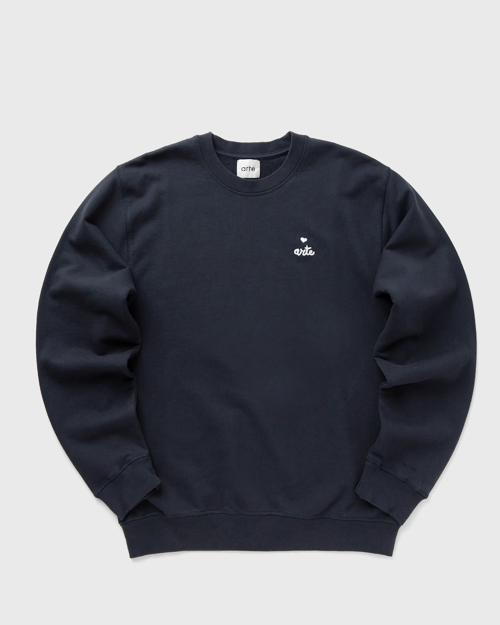 Small heart and logo crewneck