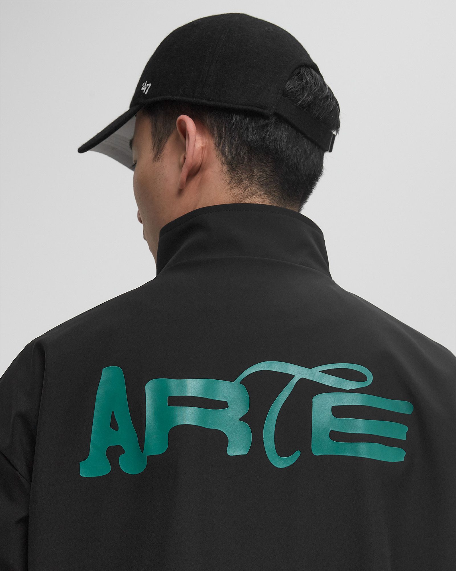 Arte front & back print jacket