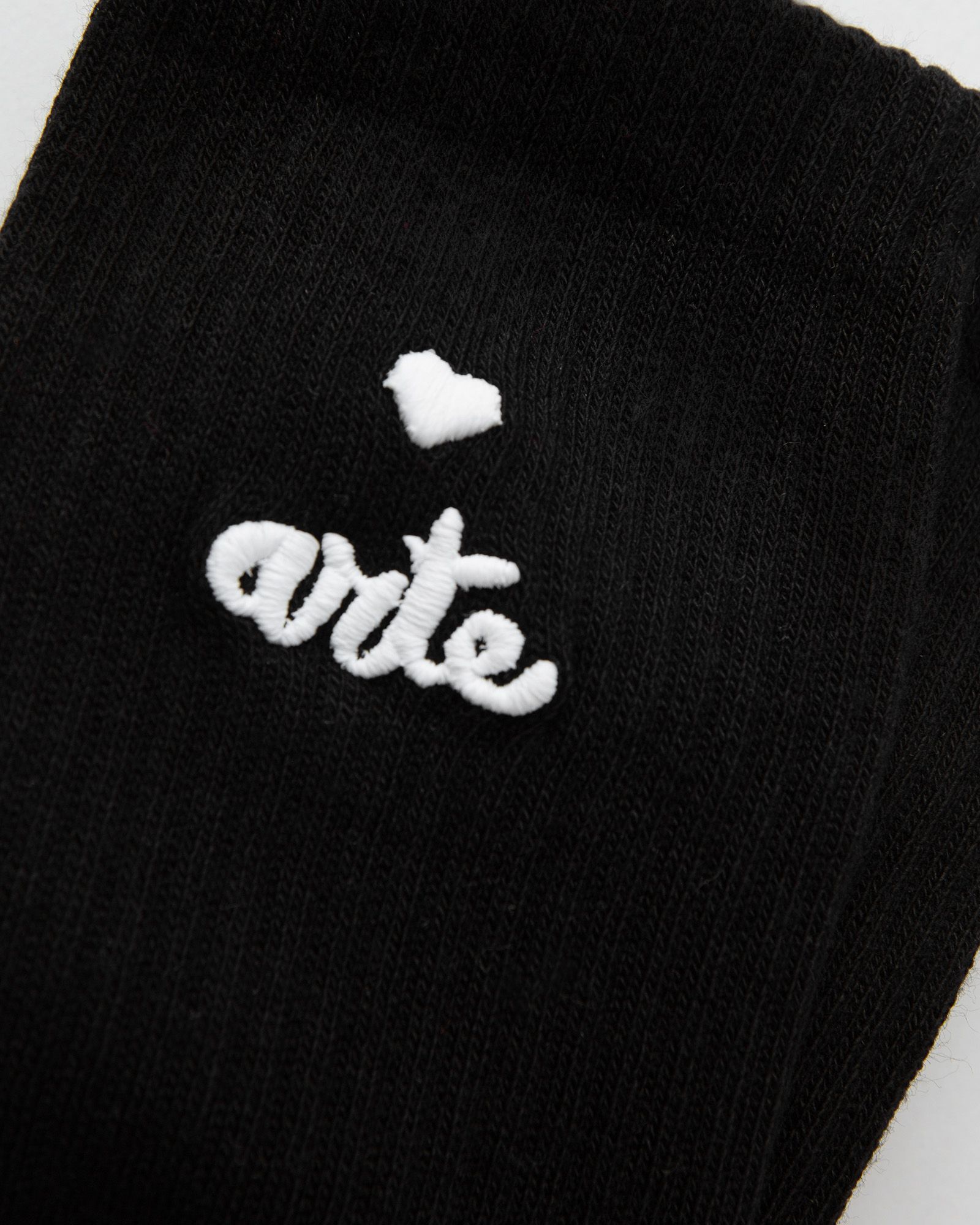 heart logo socks