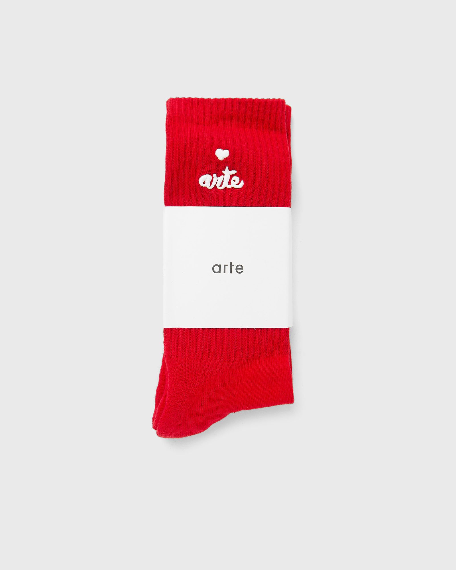 heart logo socks