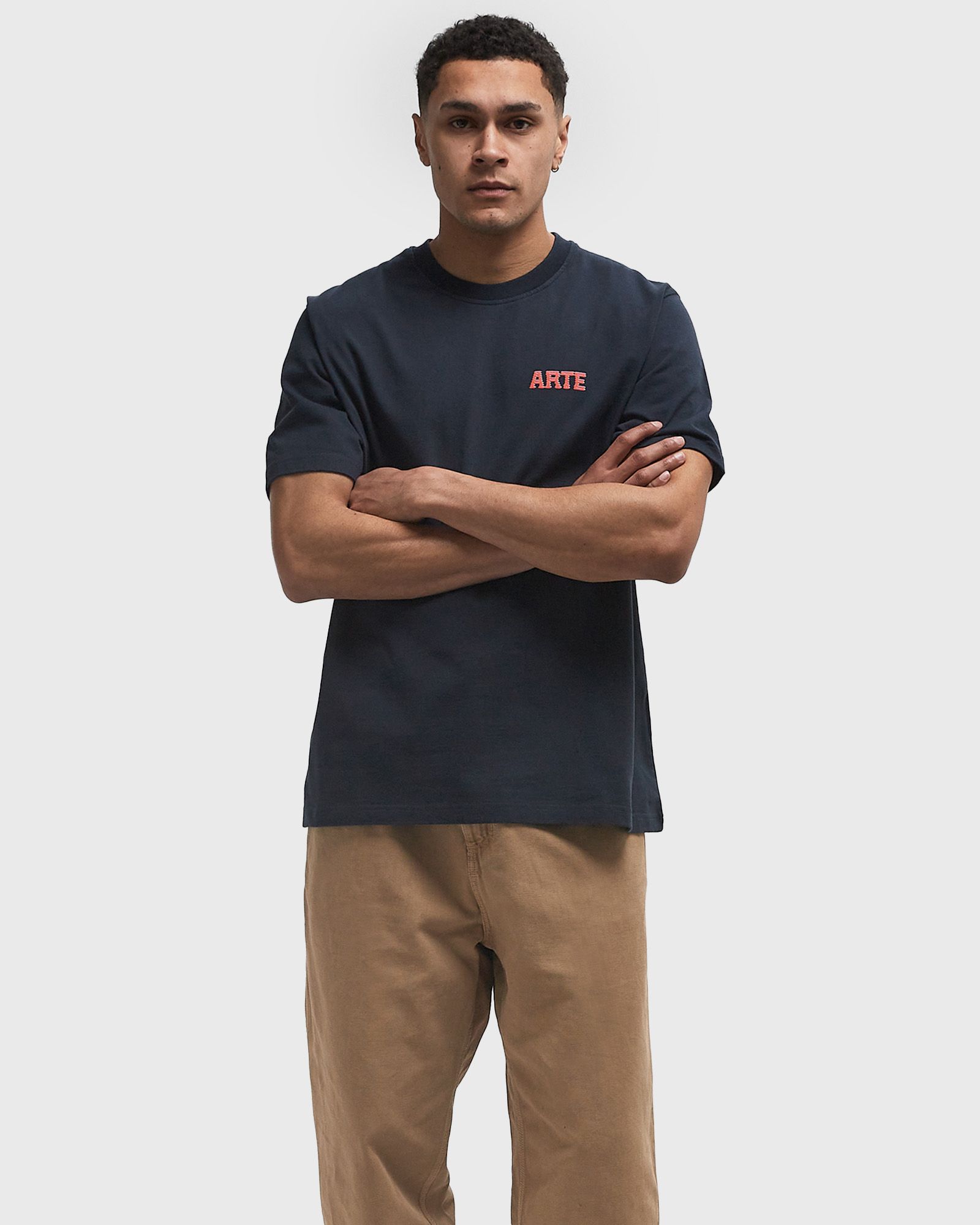 Rounded parts print t-shirt