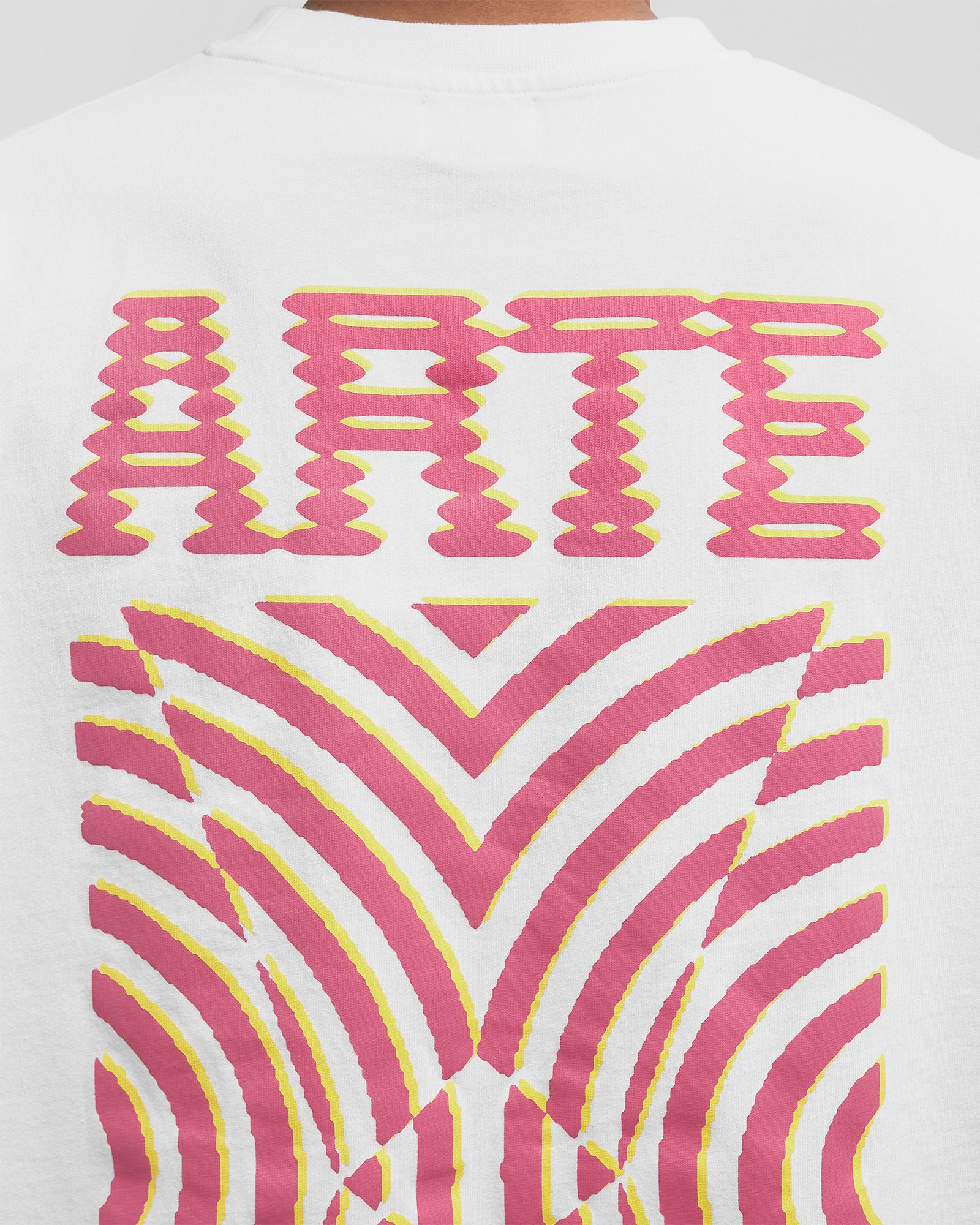 Rounded parts print t-shirt