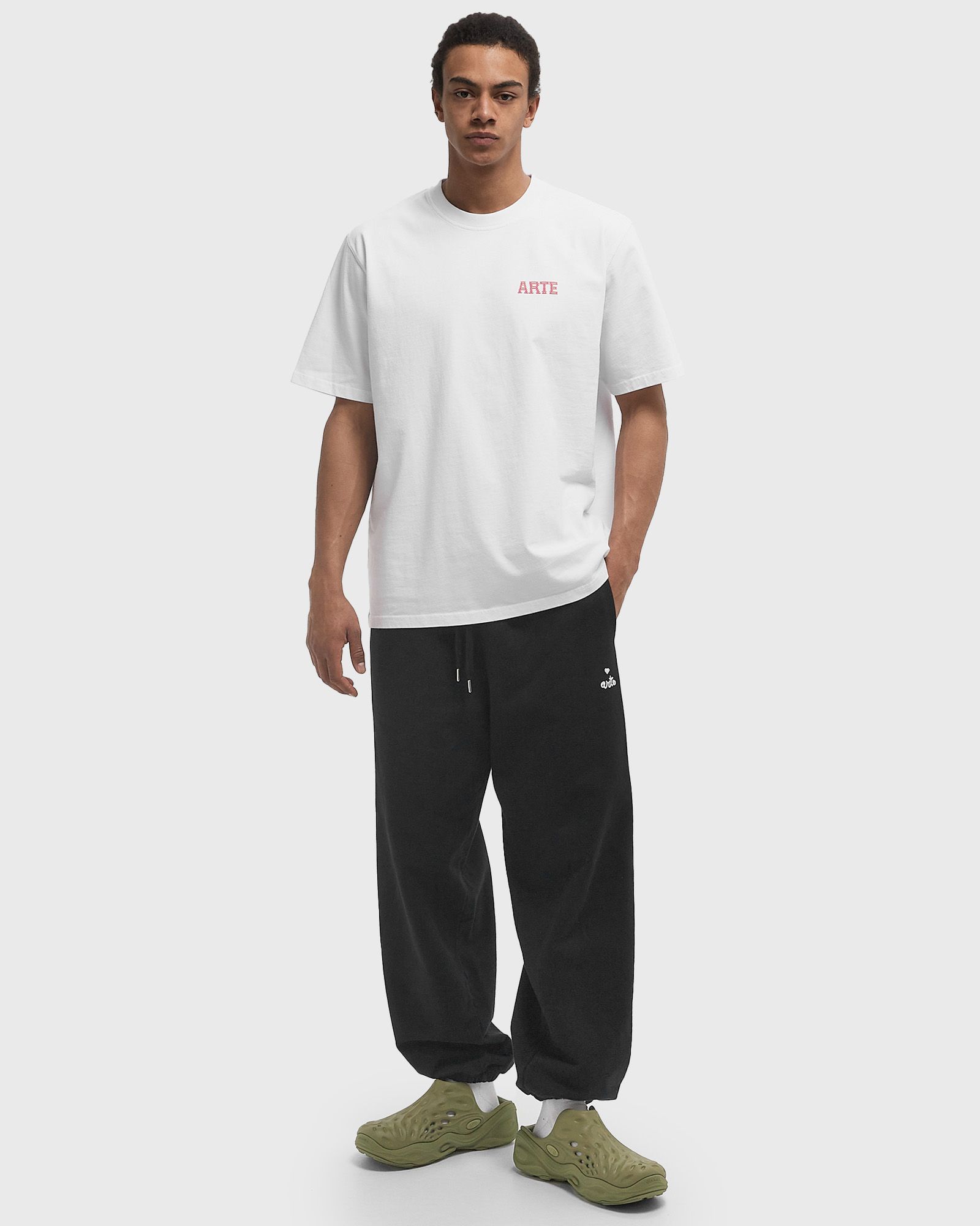 Rounded parts print t-shirt