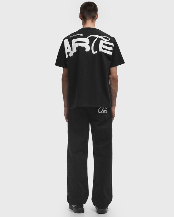 Tシャツ・カットソー Arte Antwerp \"GOOD ENERGY ARTE\" T-SHIRT (SS25 107T BLACK) Arte Antwerp Energy T-Shirt Black SS25-107T - GRAIL