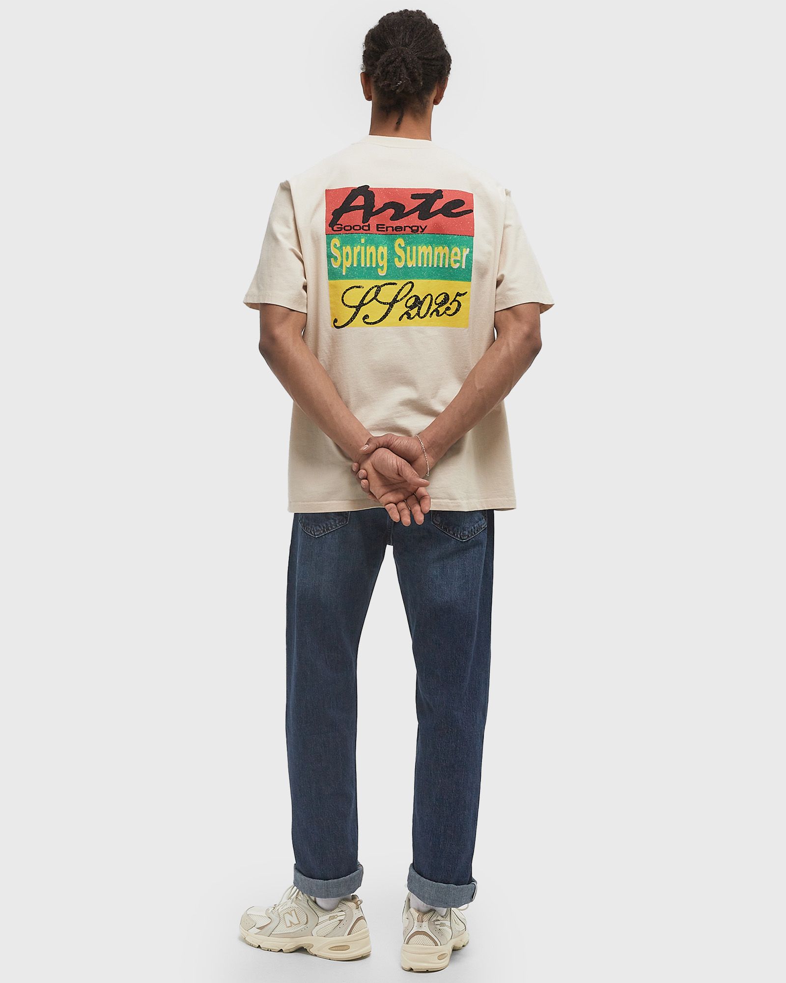 3 colors print t-shirt