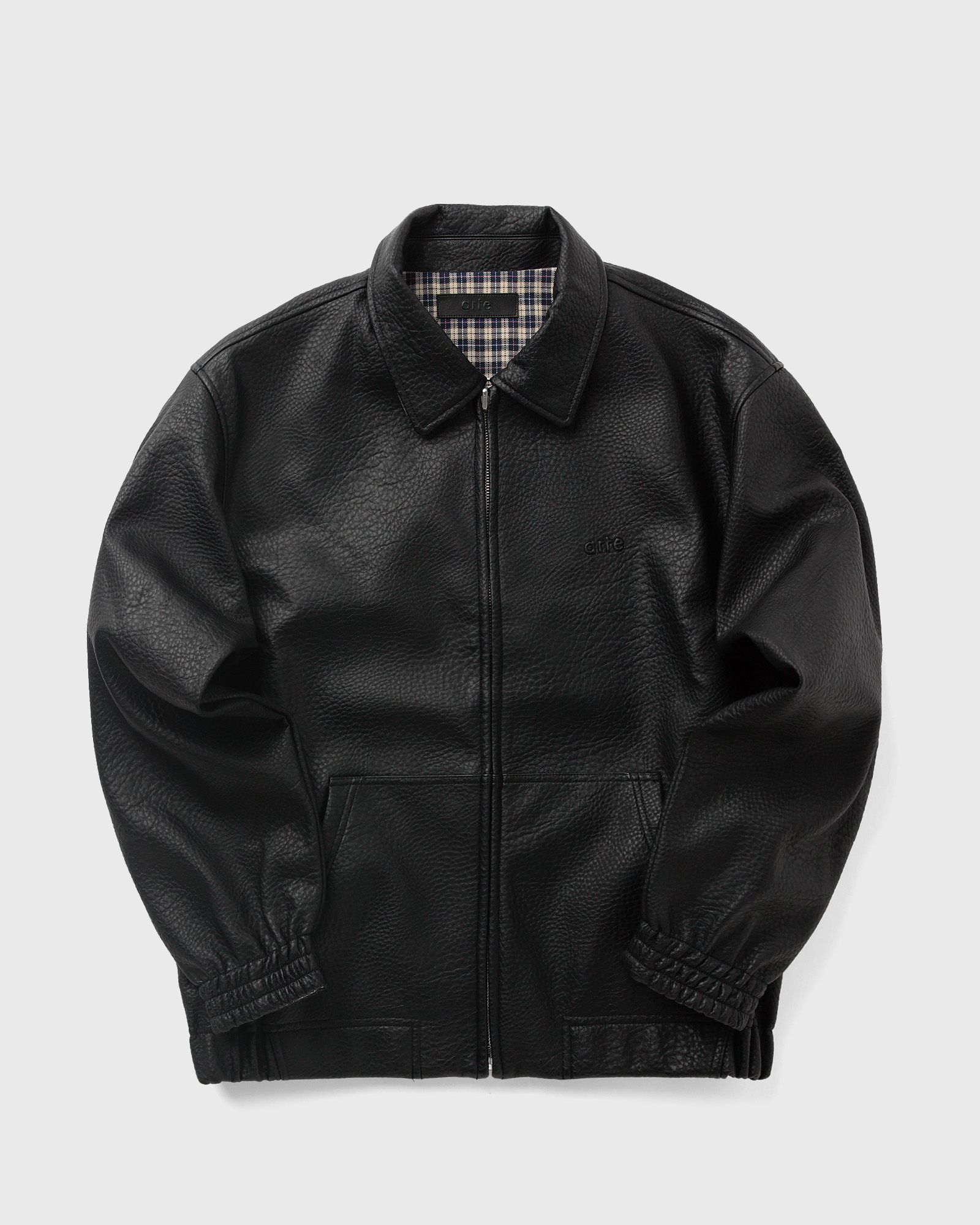 Reversible leather jacket