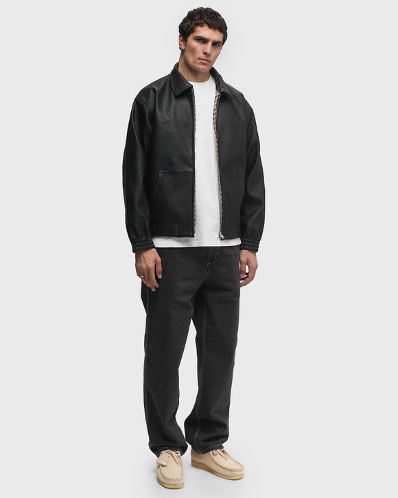 Reversible leather jacket