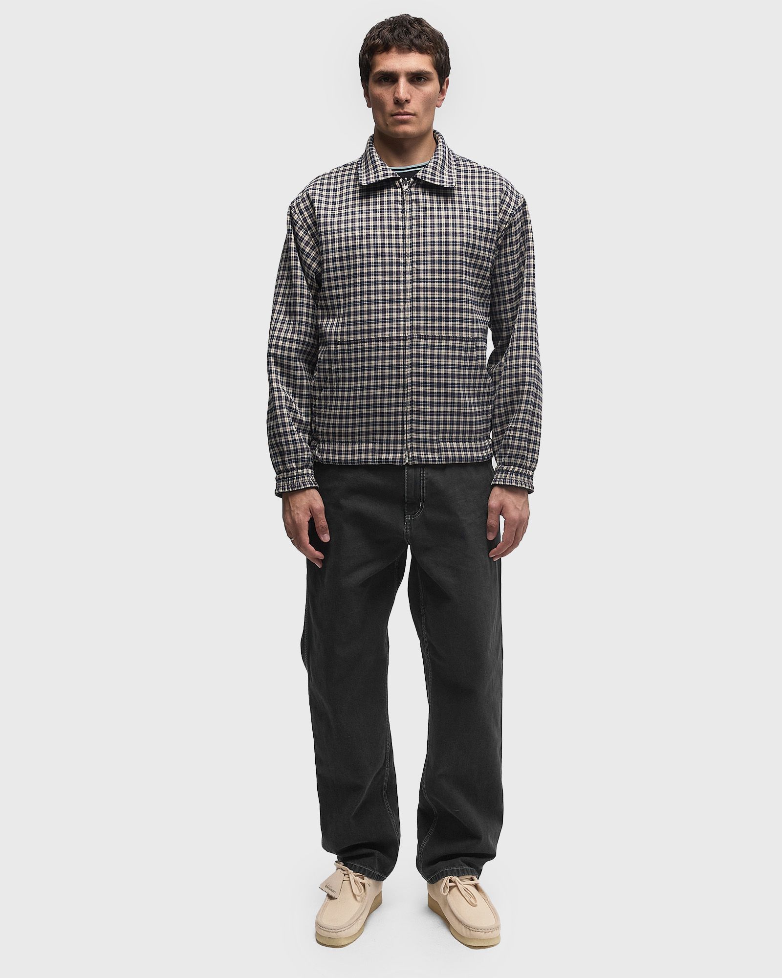 Reversible leather jacket