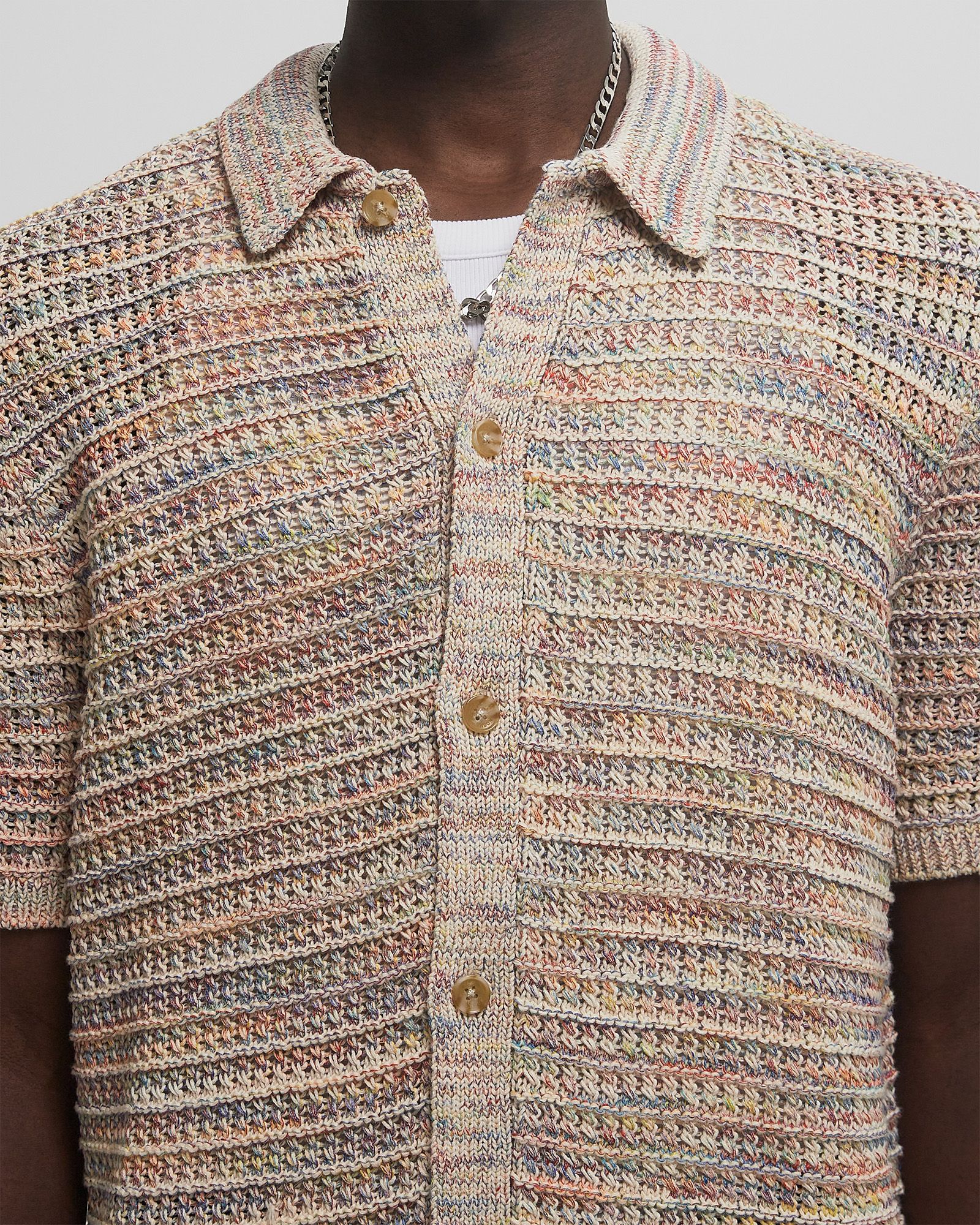 TELLARO SS SHIRT RAINBOW TWIST