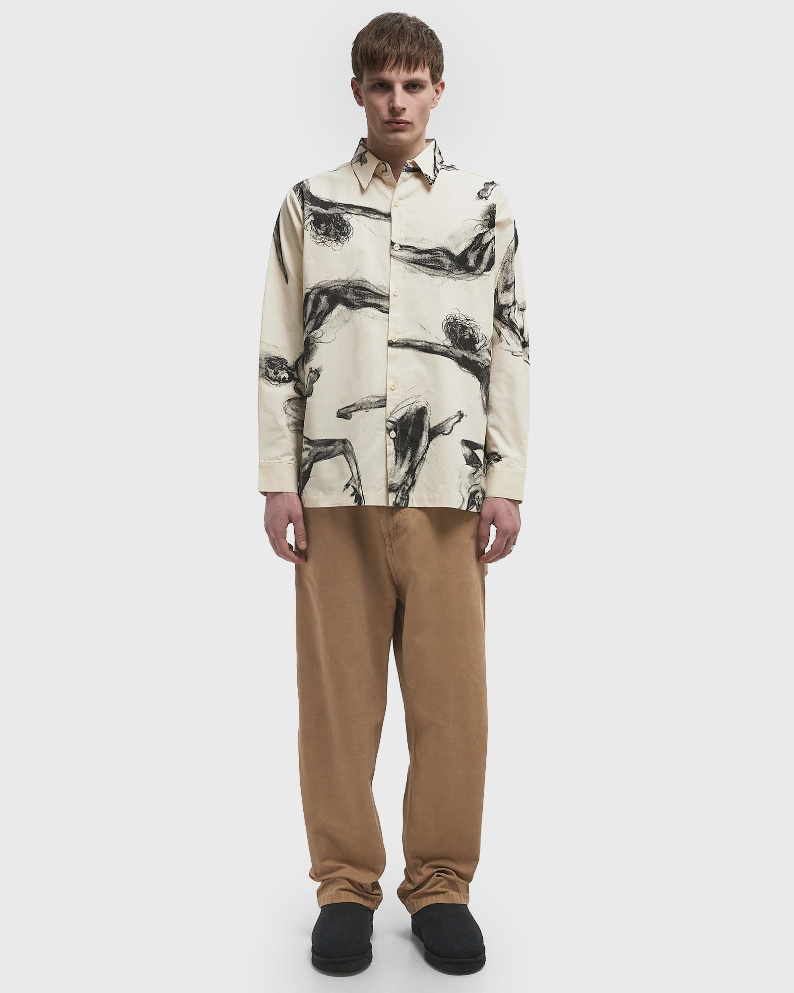 TRAPEZE PERFORMER BUTTON UP