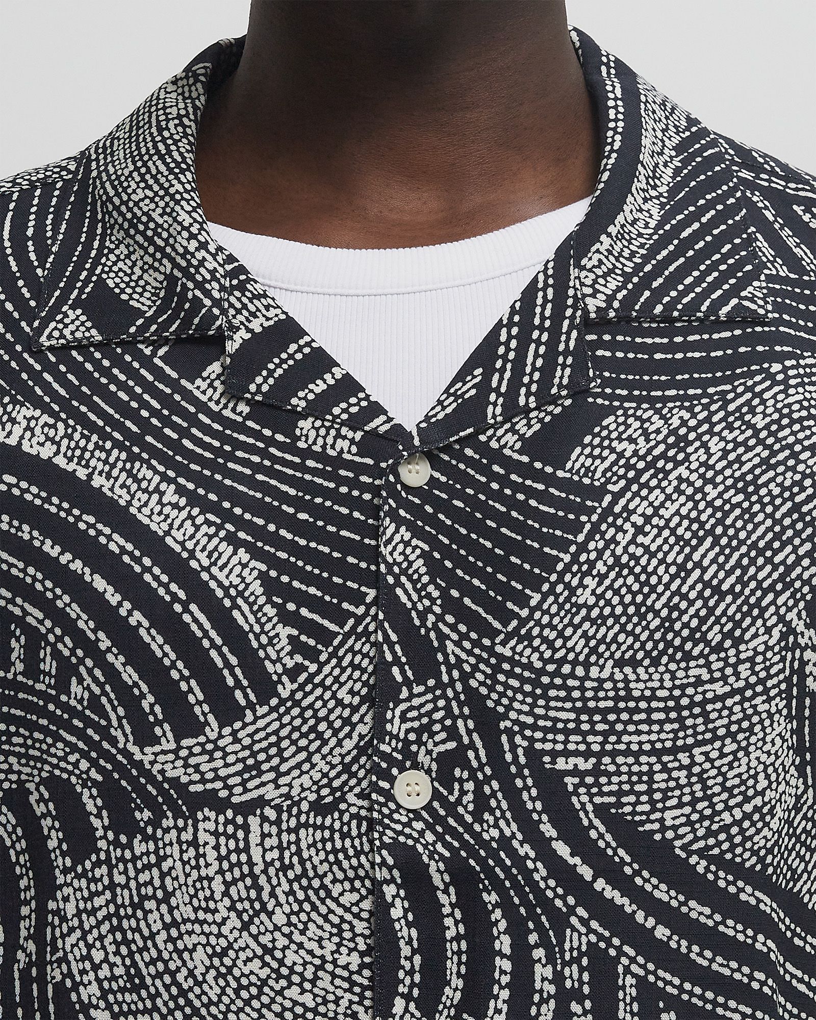 DIDCOT SS SHIRT DOTTED SWIRL