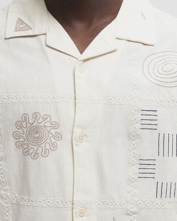 DIDCOT SS SHIRT DOODLE EMBROIDERY