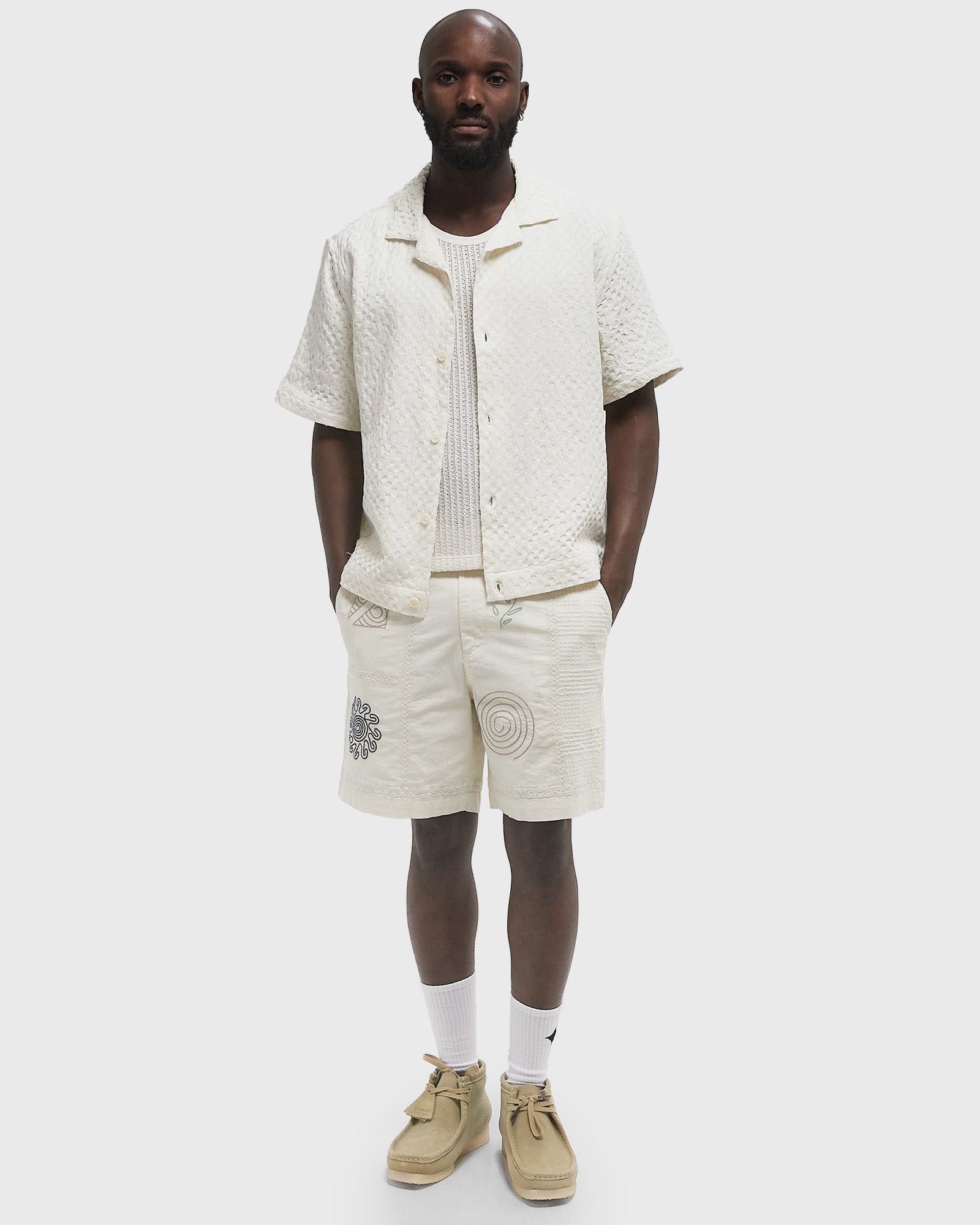 LIDO SS SHIRT BOX DOBBY