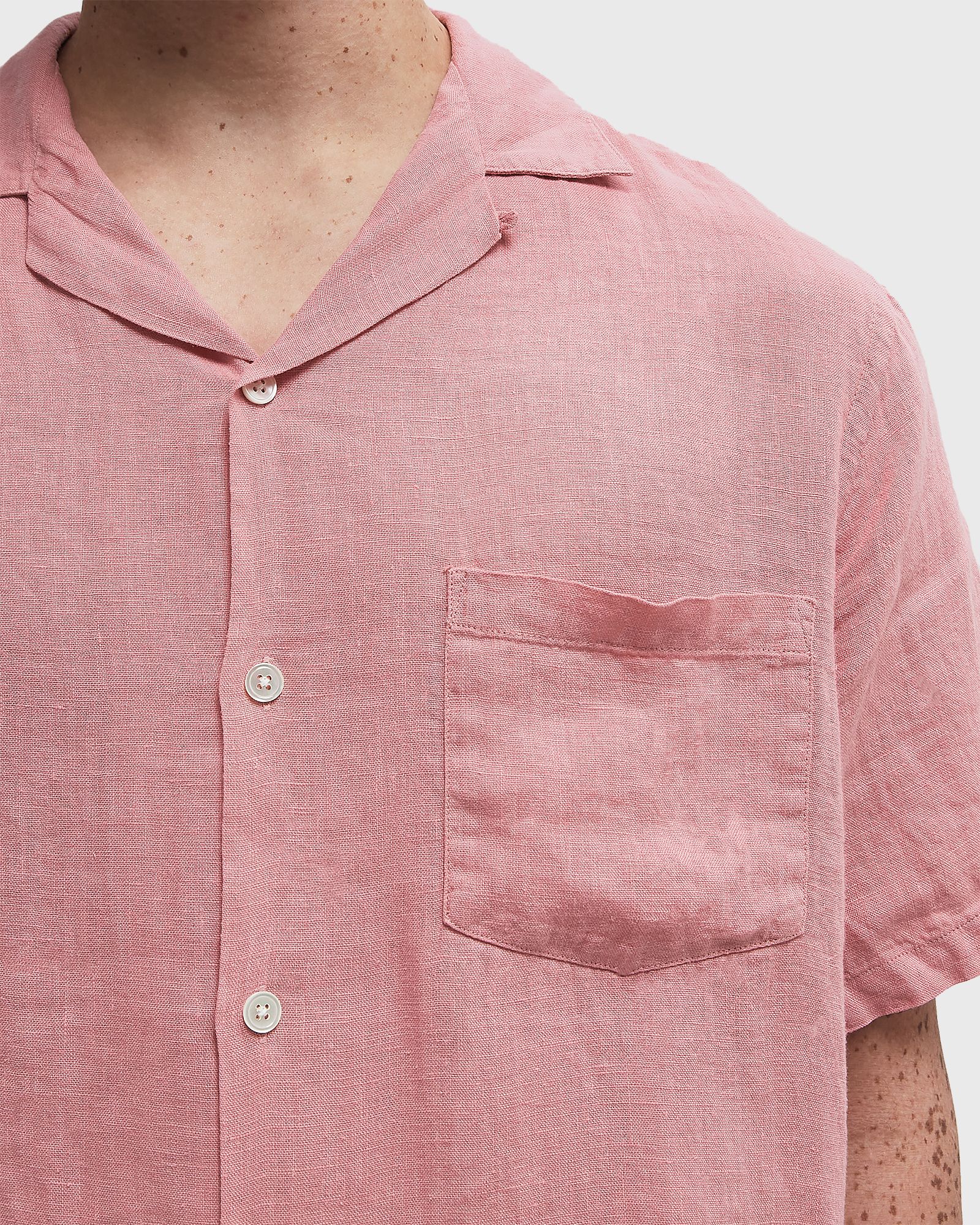 Linen camp collar
