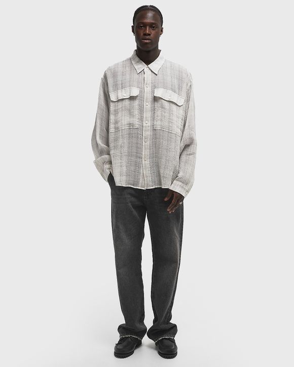 Thumbnail - CHECKED SLUBBY SHIRT