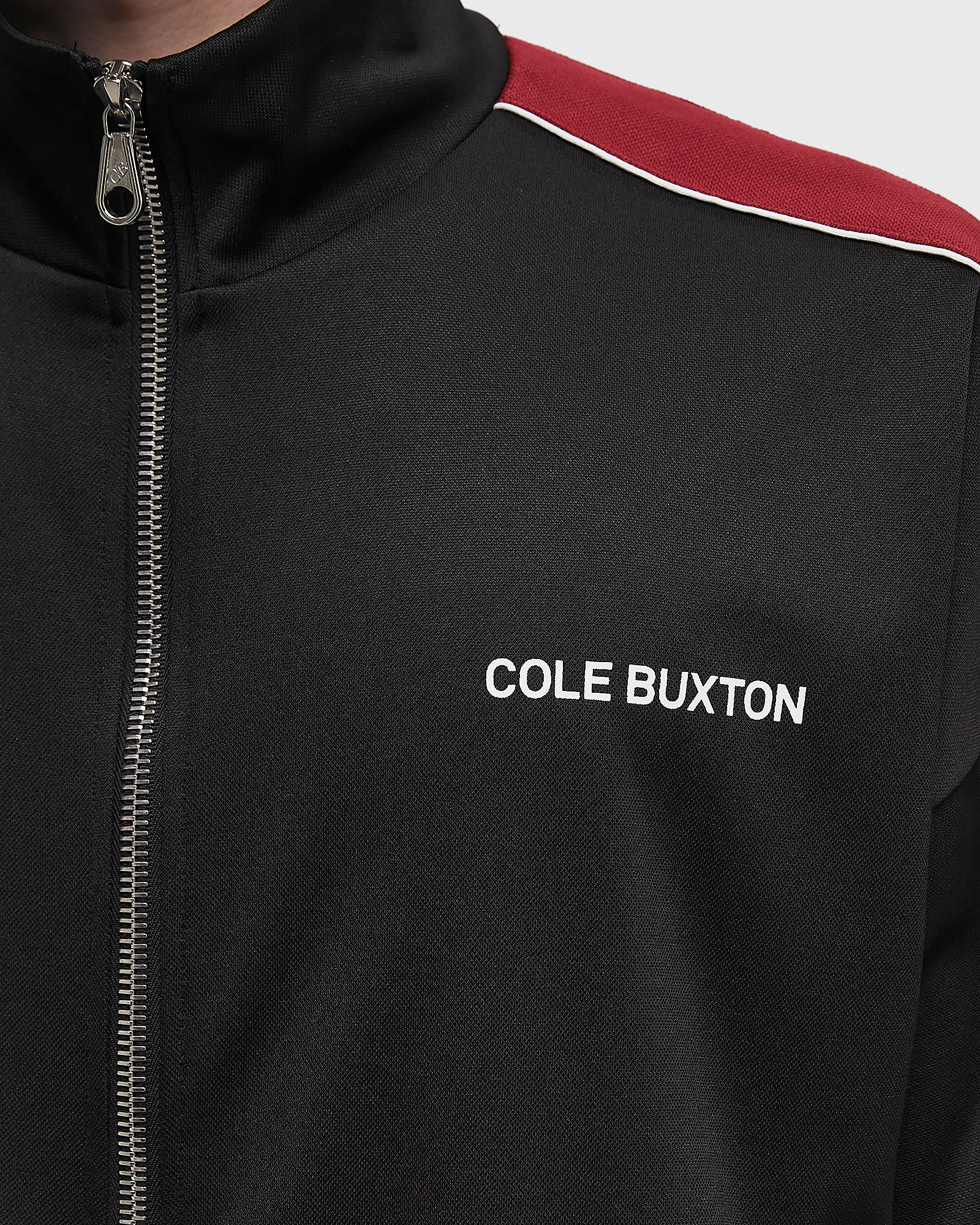 CONTRAST TAPE TRACK JACKET