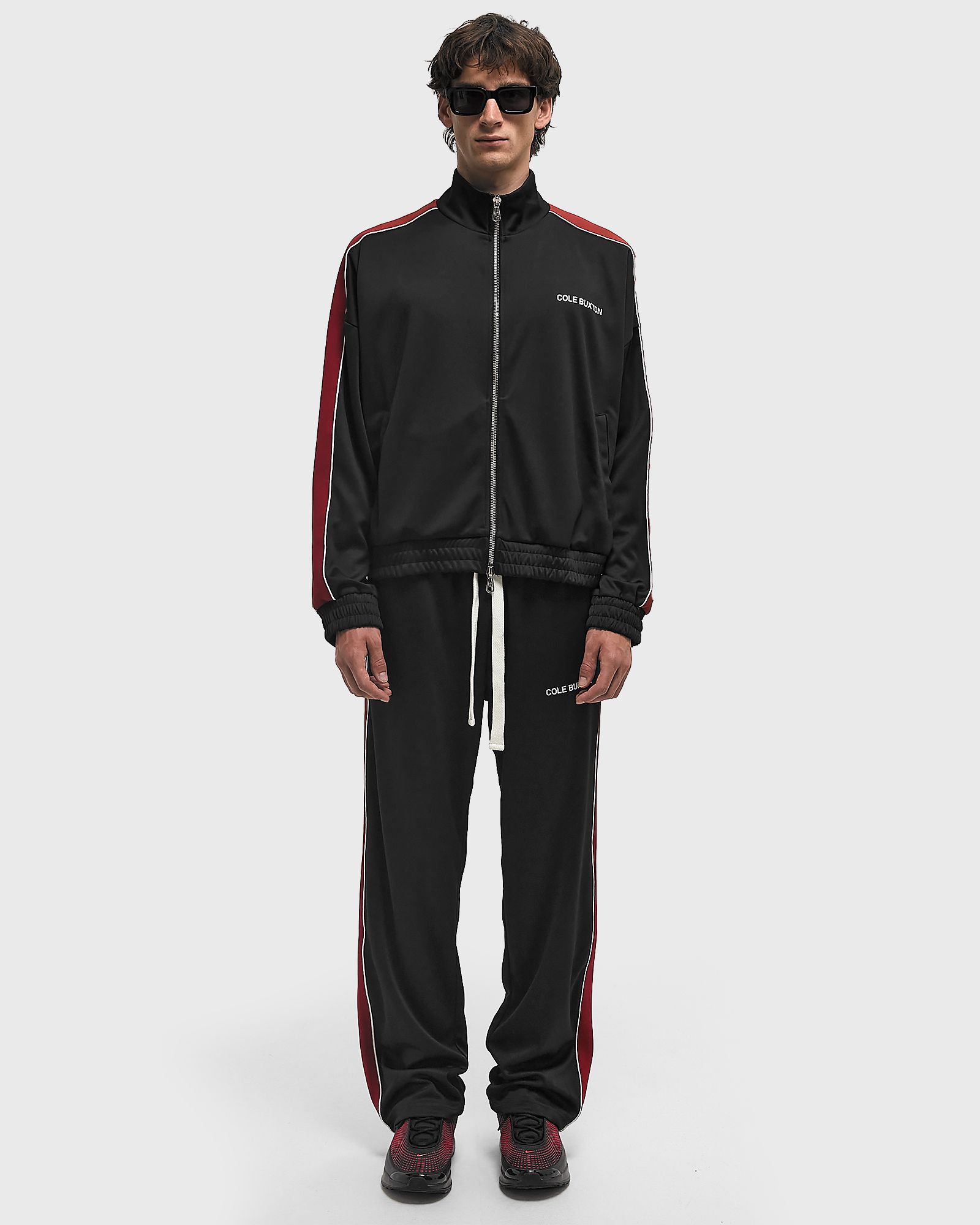 CONTRAST TAPE TRACK JACKET