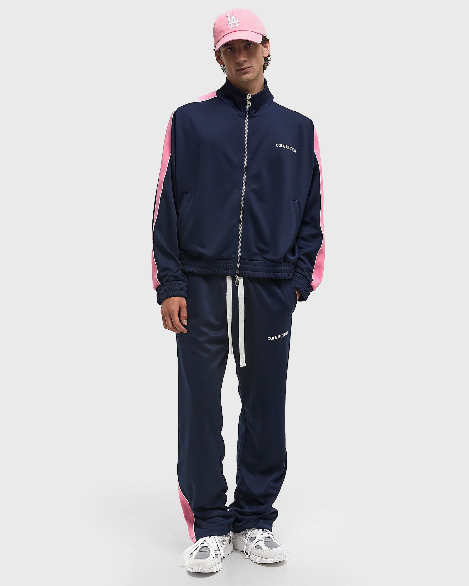 CONTRAST TAPE TRACK JACKET