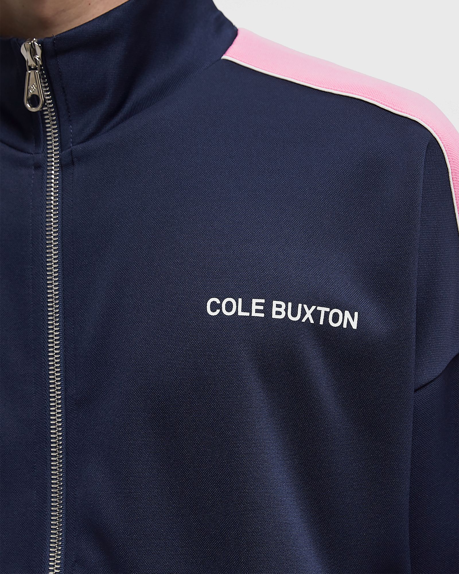 CONTRAST TAPE TRACK JACKET