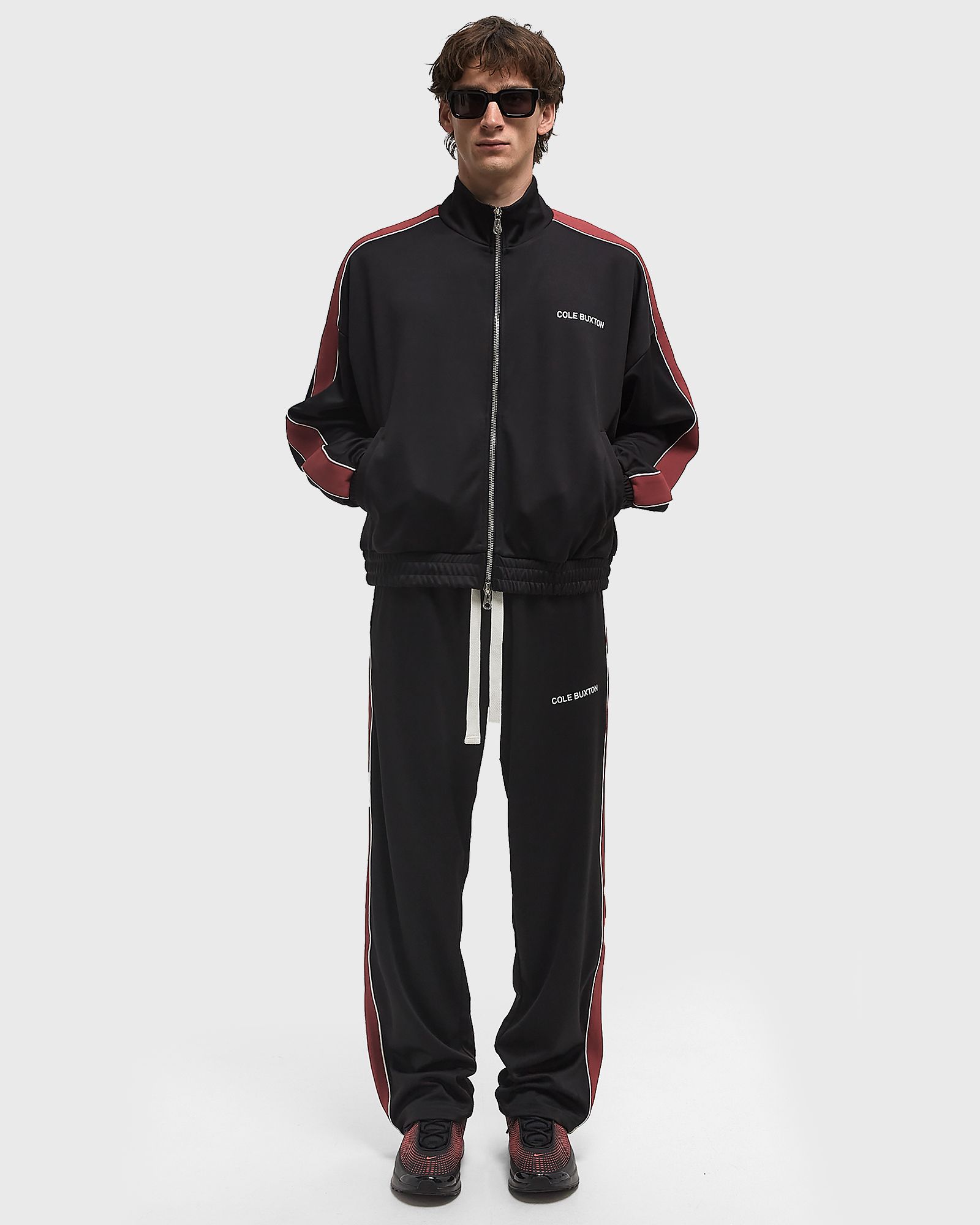 CONTRAST TAPE TRACK PANT