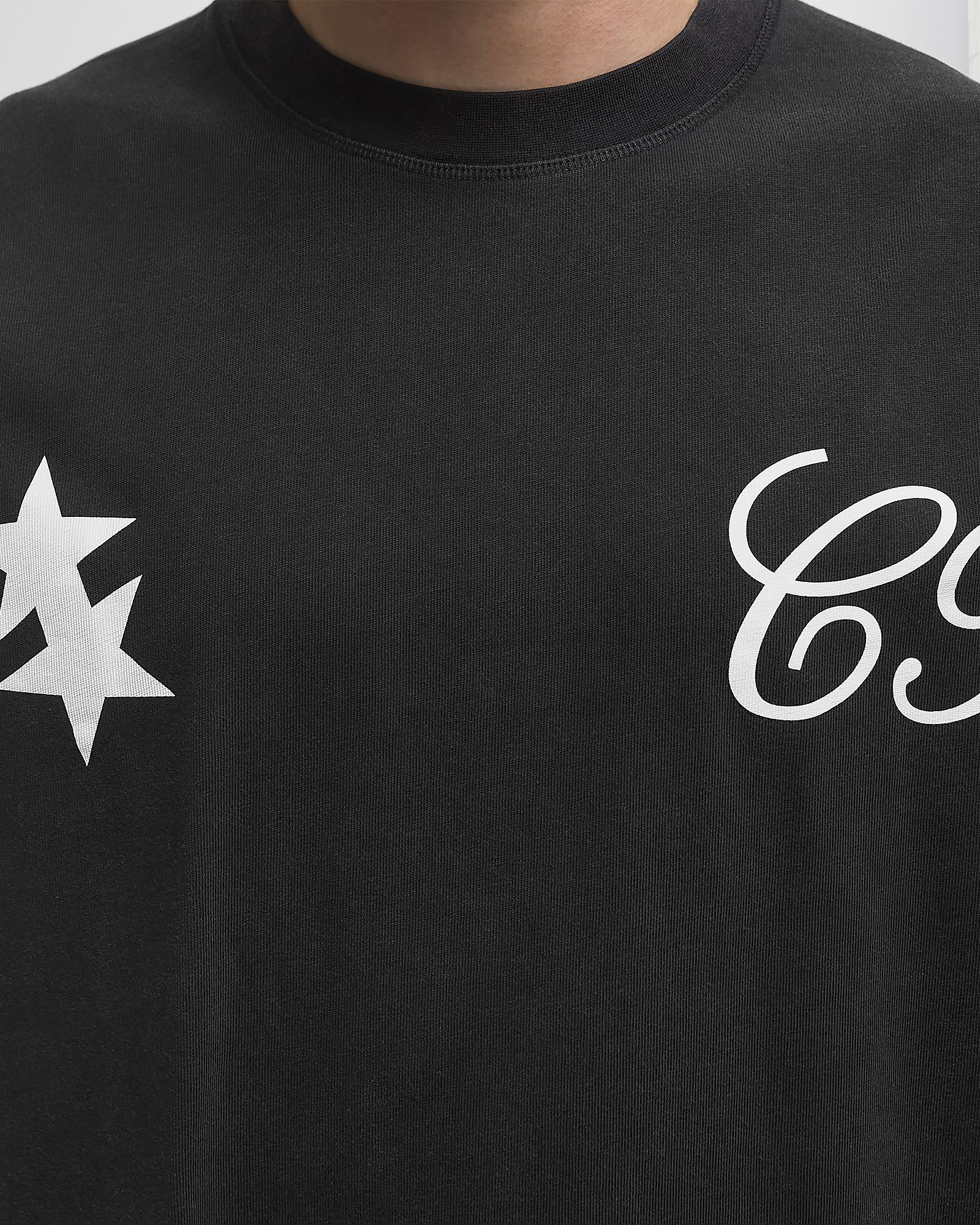 CURSIVE 2 STAR TEE