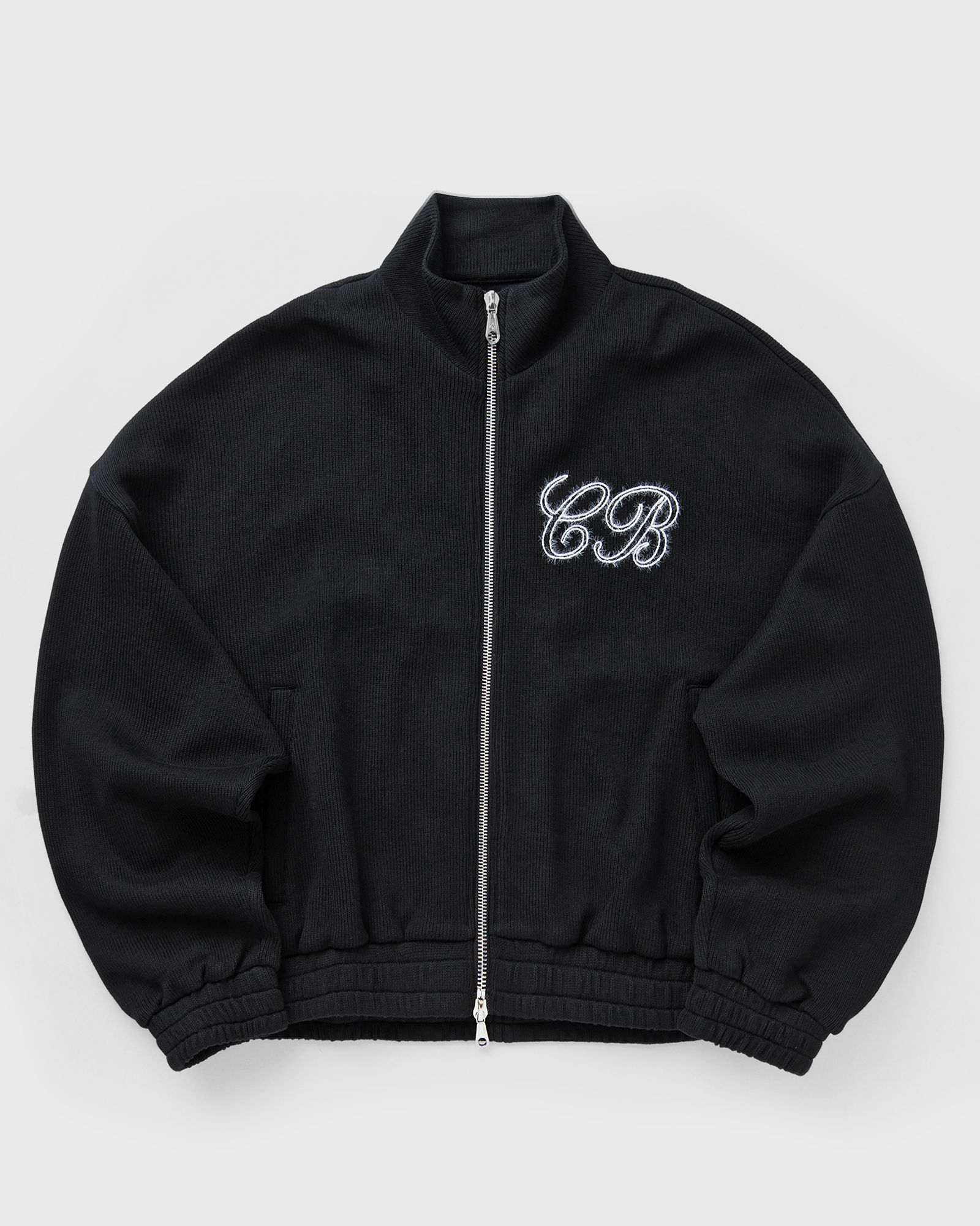 KNITTED TRACK JACKET