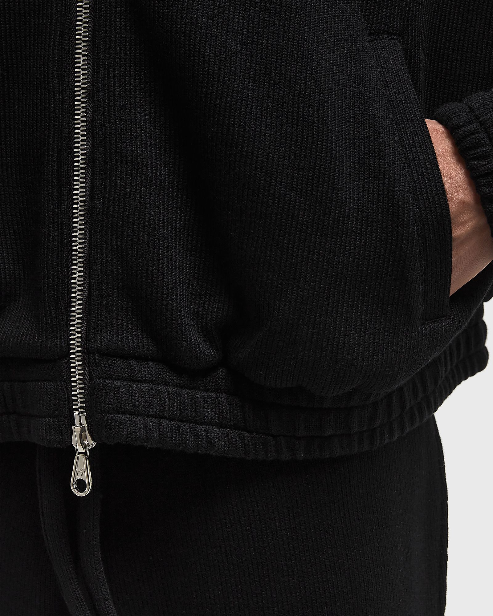 KNITTED TRACK JACKET