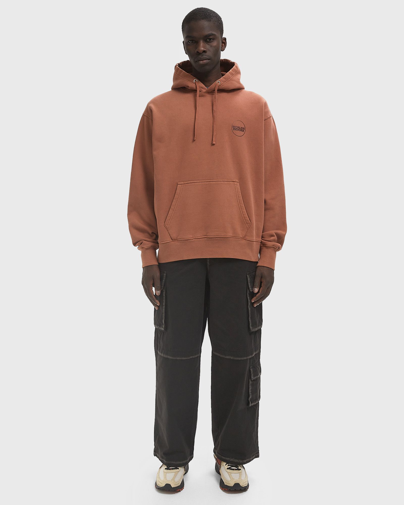 CORE BOILER ROOM HOODY GARMENT DYE