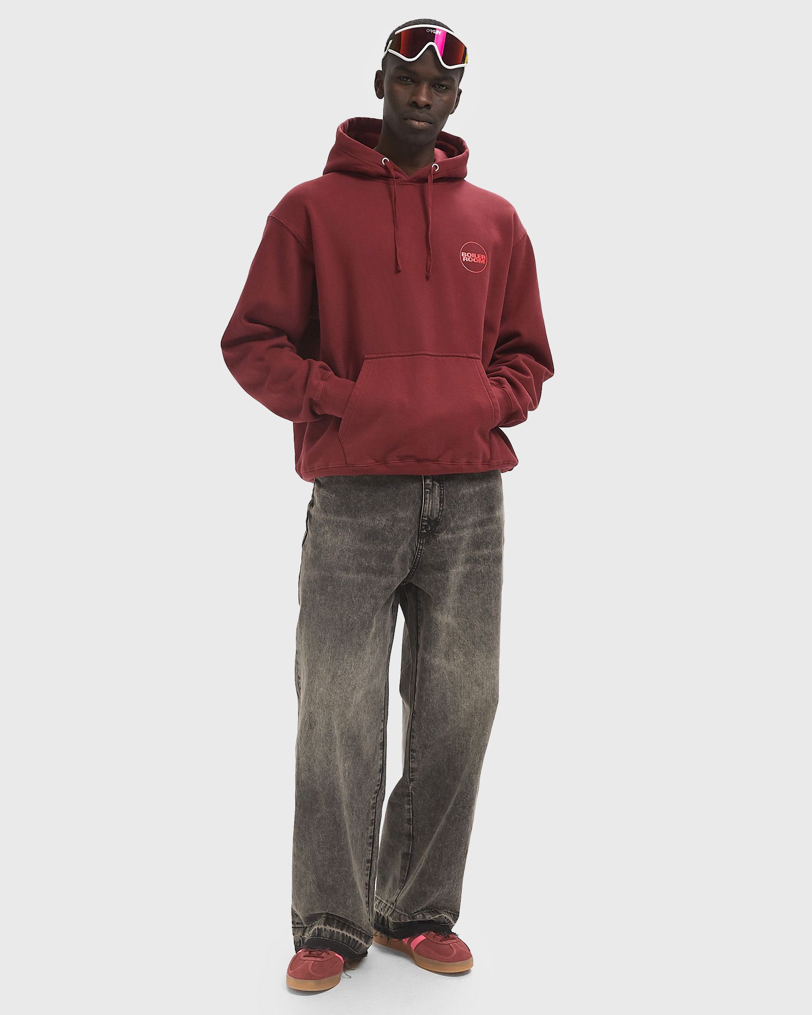 CORE BOILER ROOM HOODY GARMENT DYE