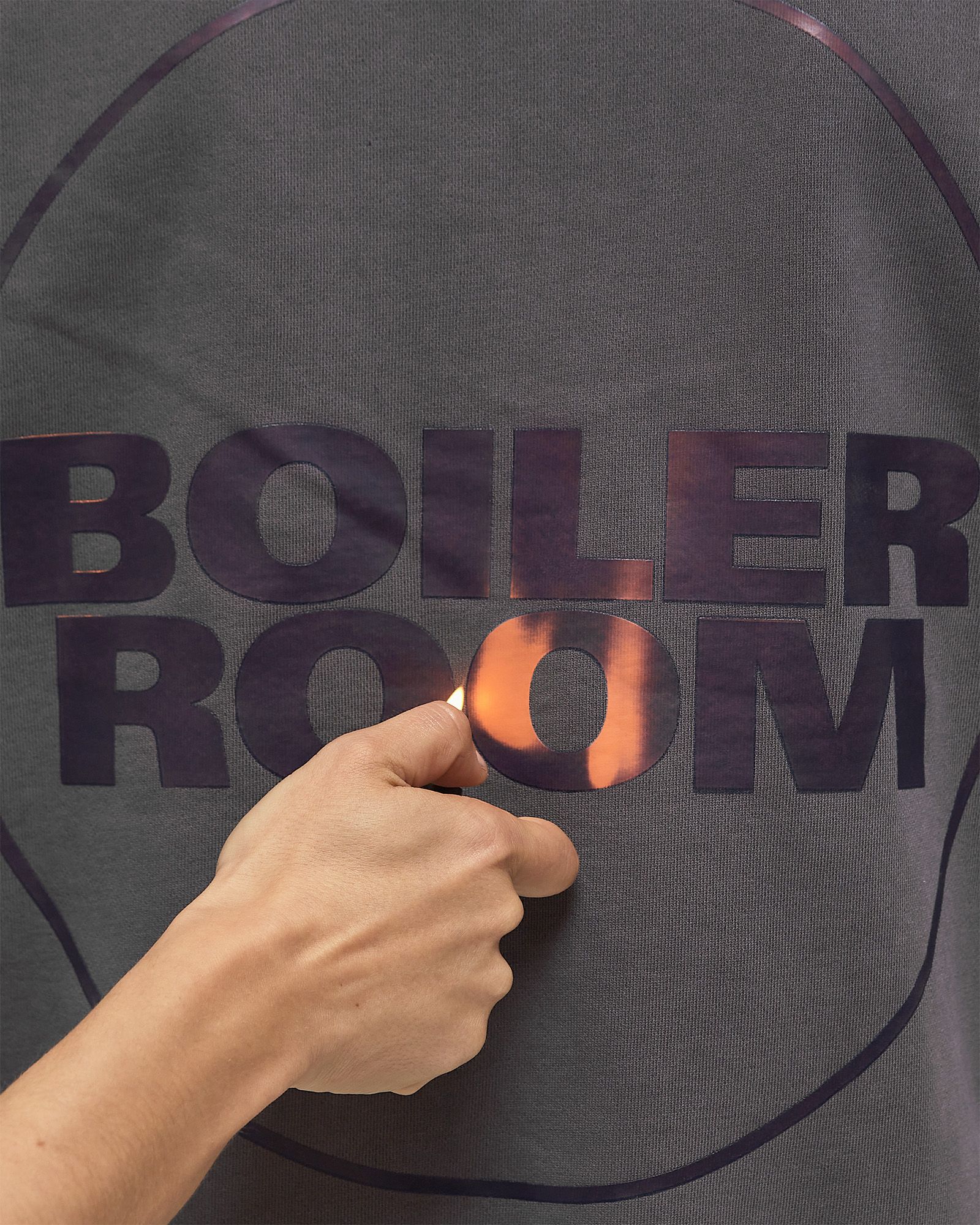 CORE BOILER ROOM HOODY GARMENT DYE