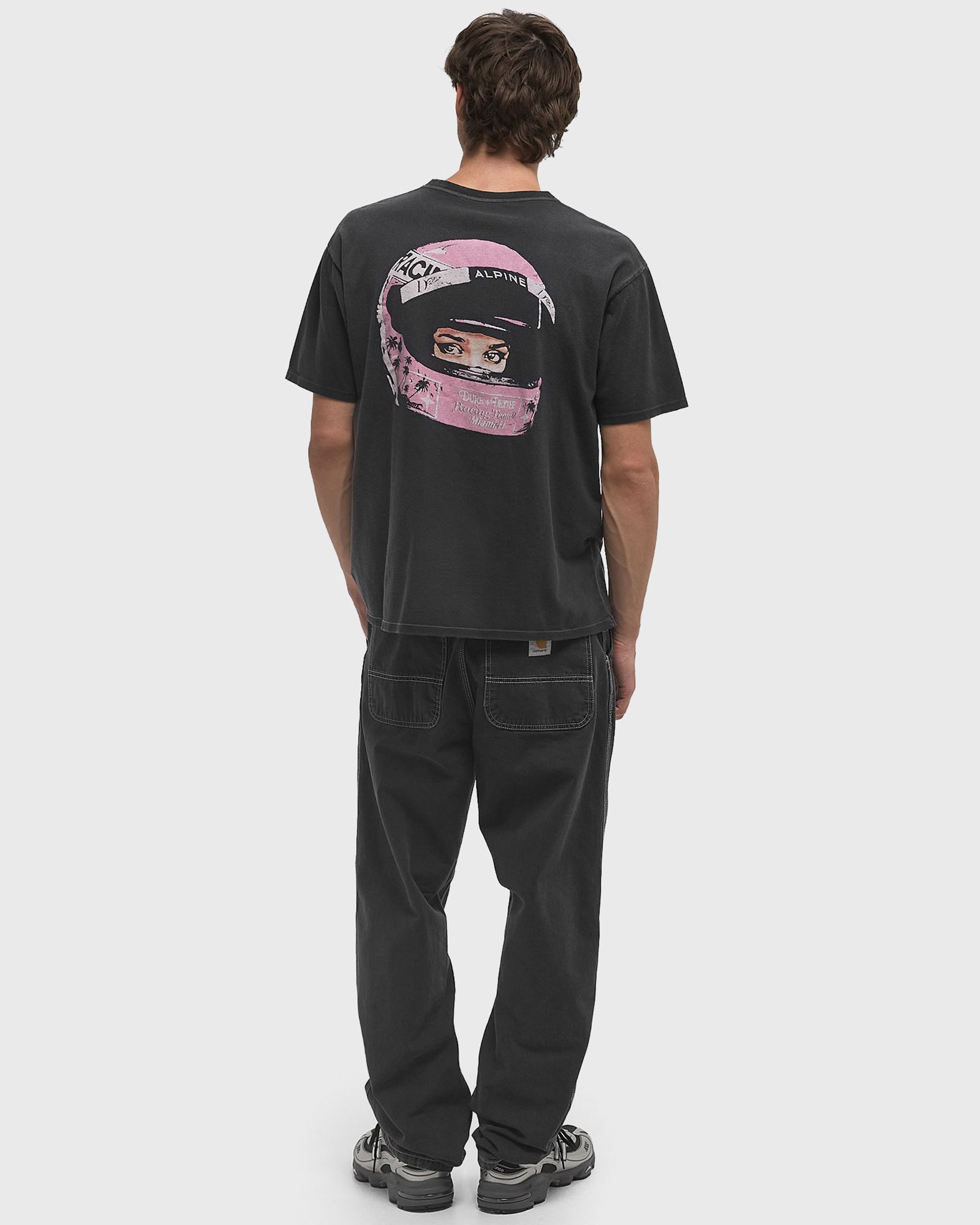 Alpine Formula One Team Helmet Black T-Shirt