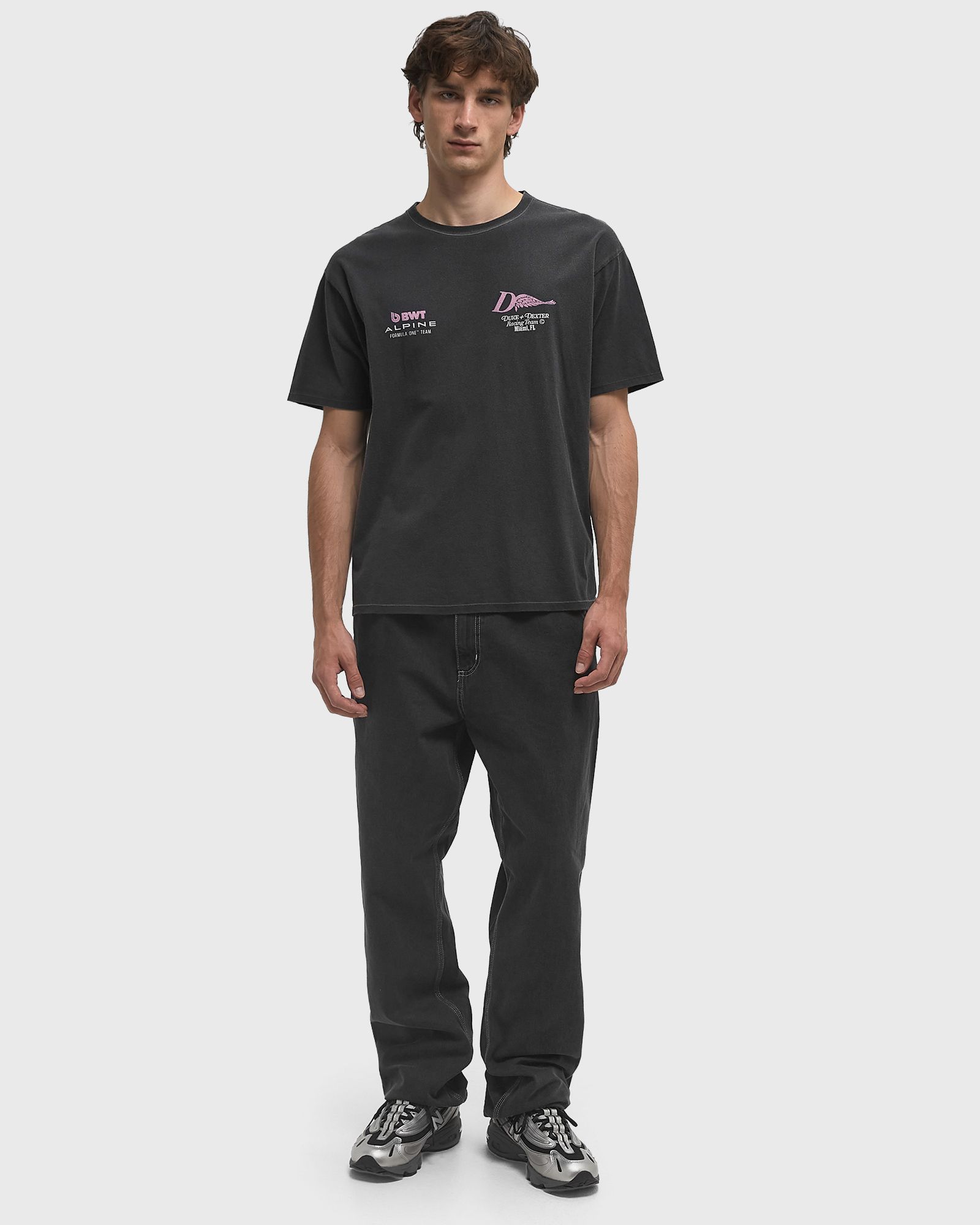 Alpine Formula One Team Helmet Black T-Shirt