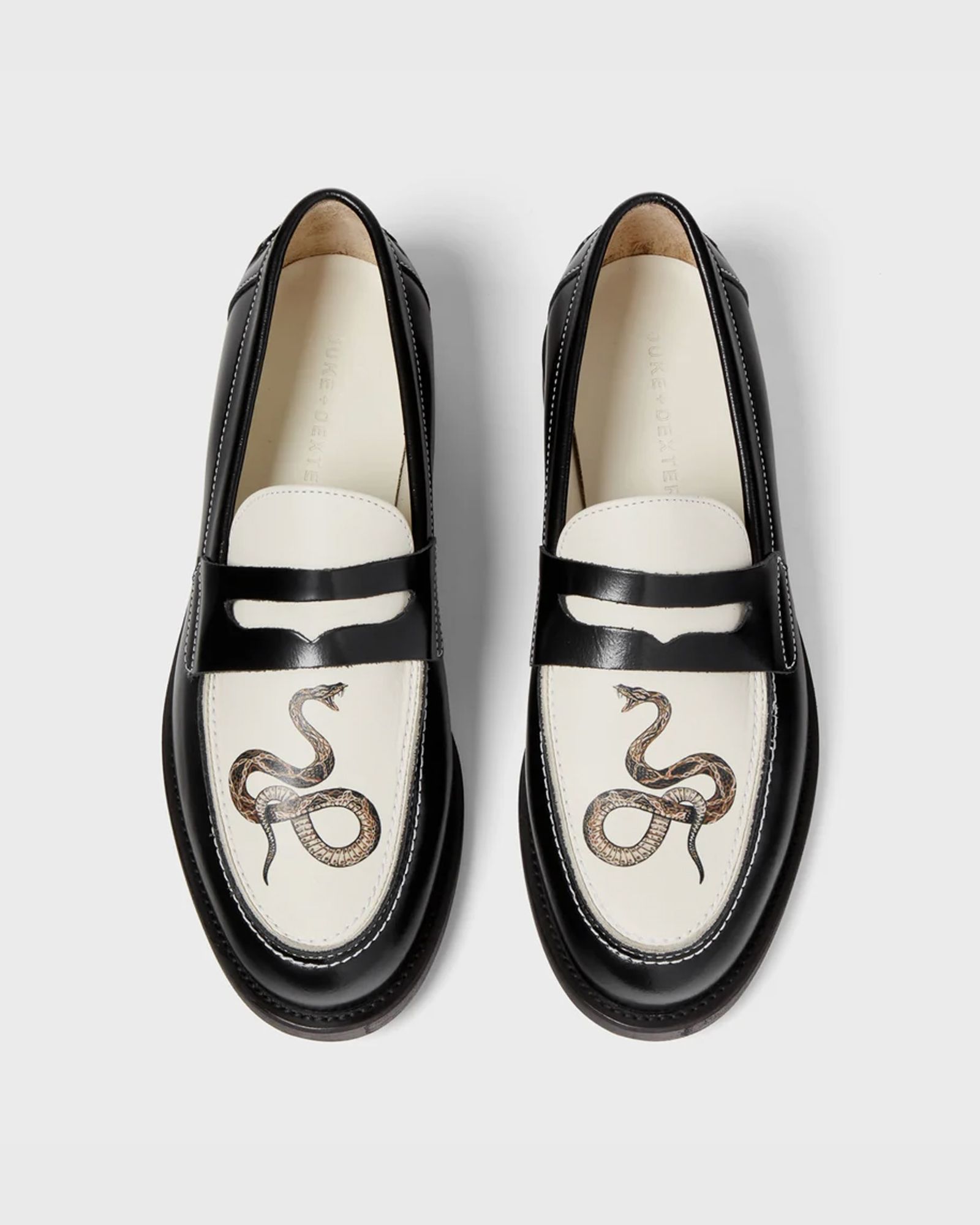 WILDE SNAKE PENNY LOAFER