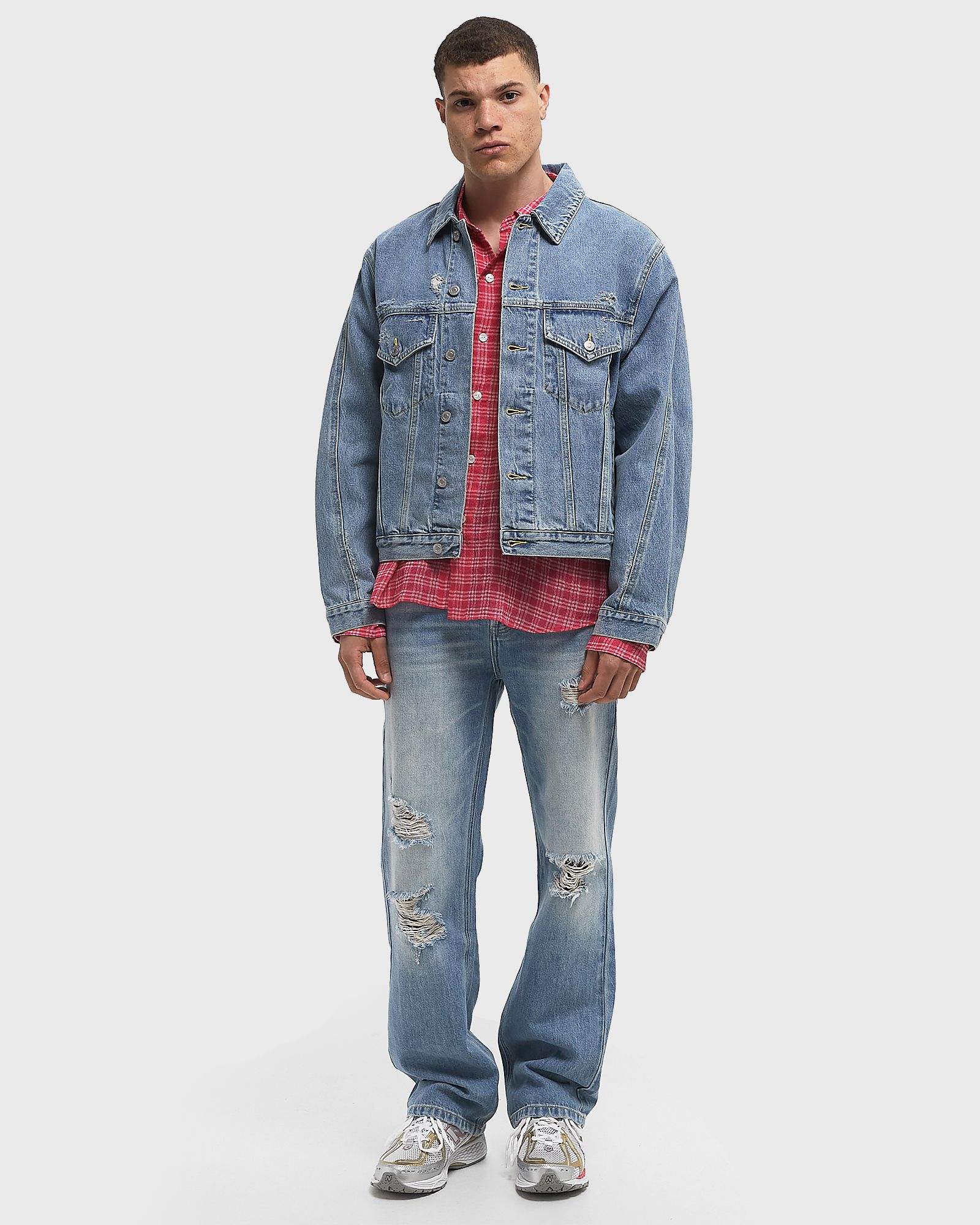 WASHED DENIM JACKET