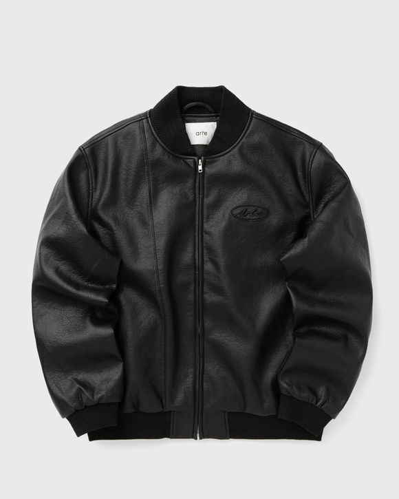 Leather Varsity Jacket