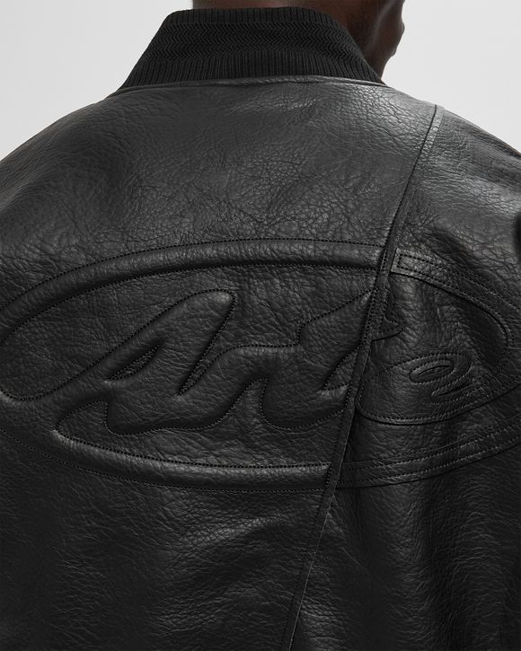 Leather Varsity Jacket