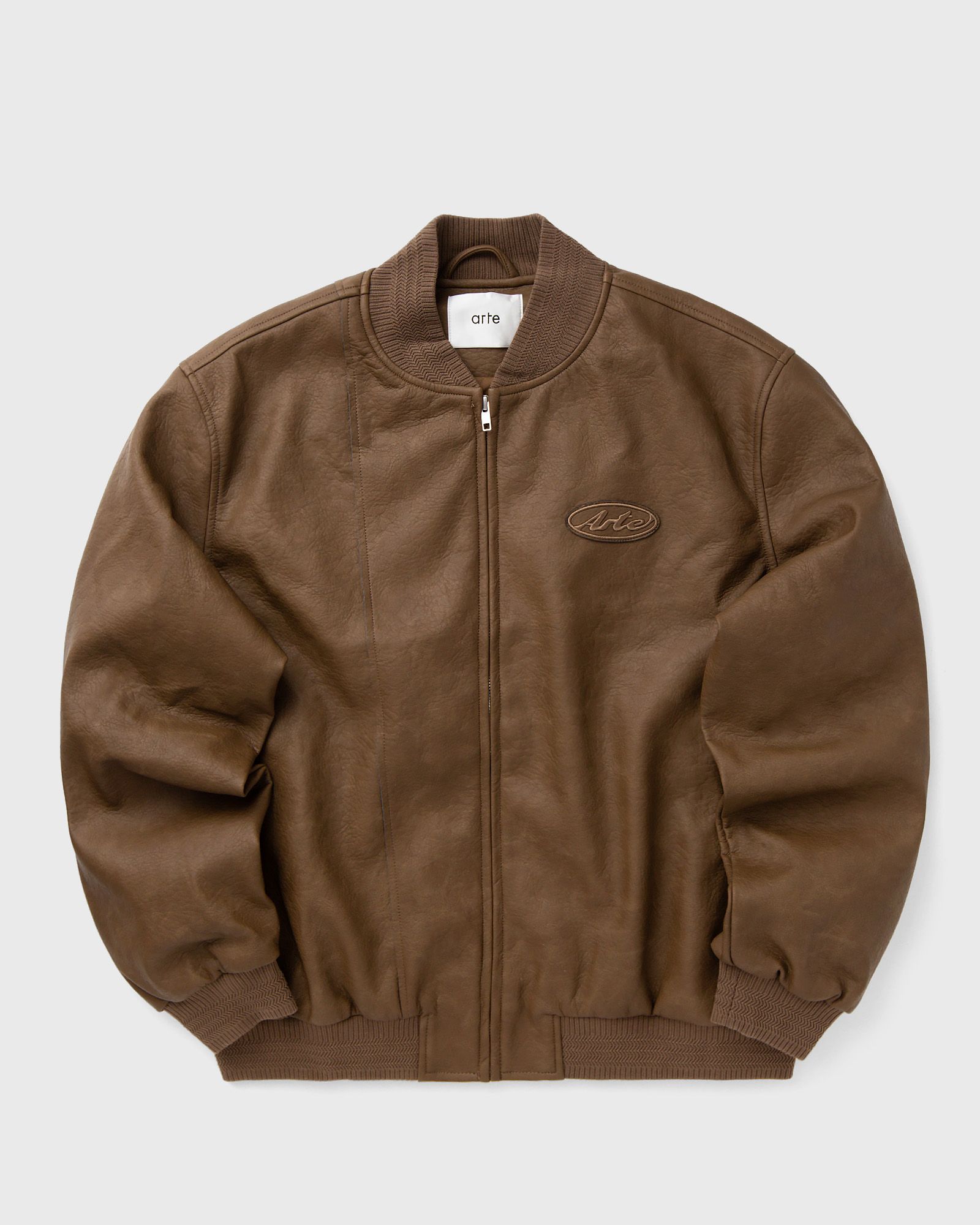 Leather Varsity Jacket