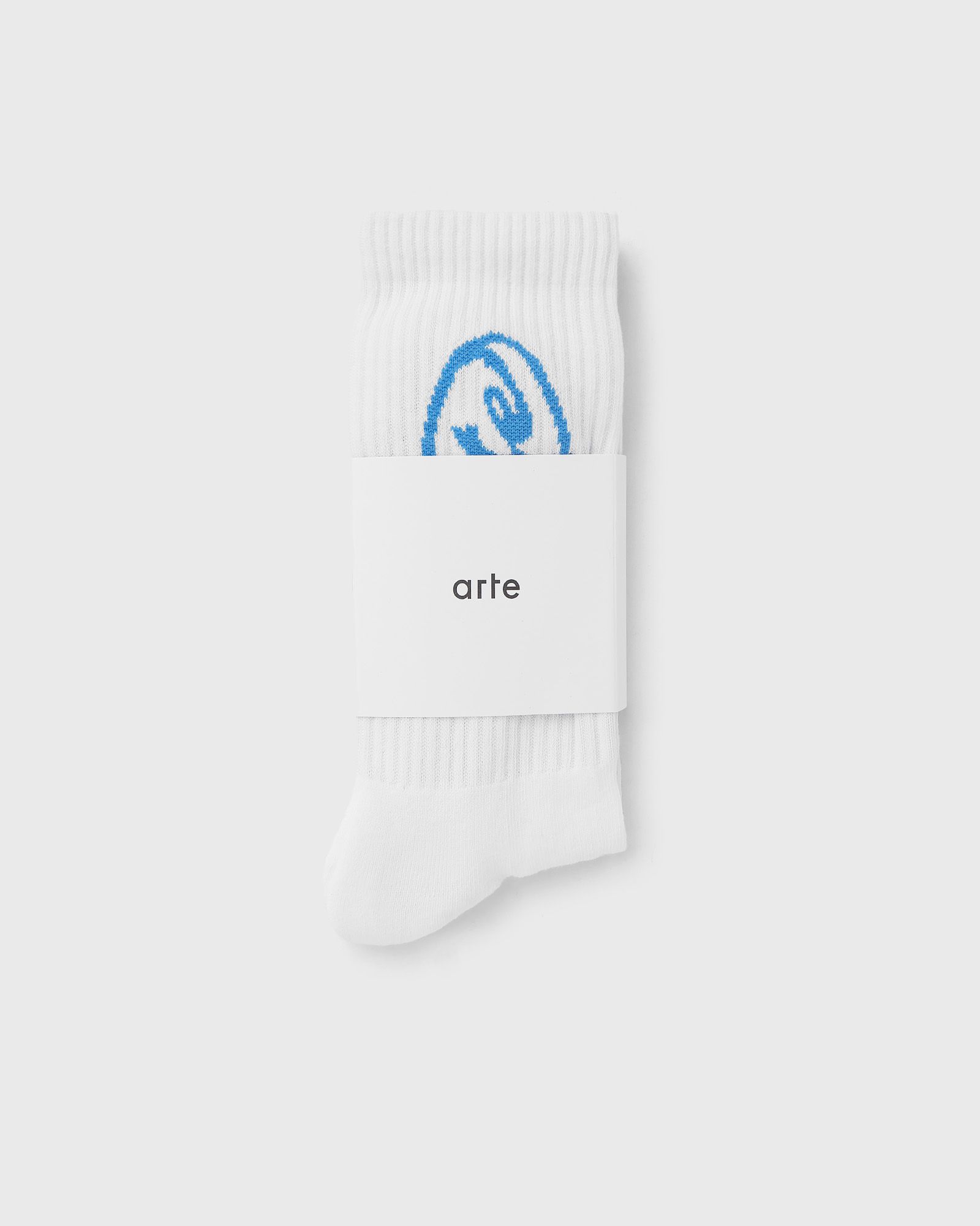 Arte Antwerp Arte Antwerp Circle Logo Socks in white