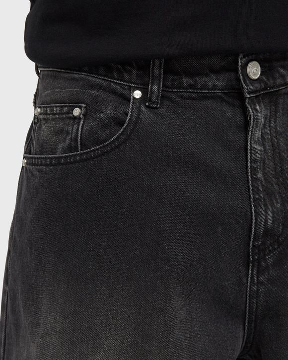 Round pocket Denim Short