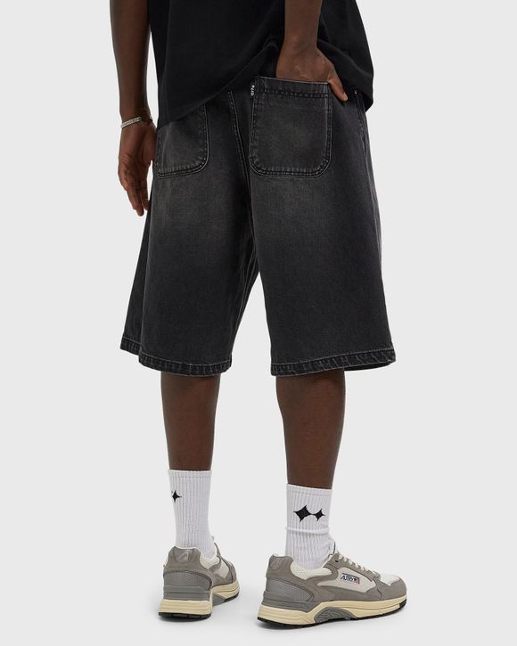 Round pocket Denim Short