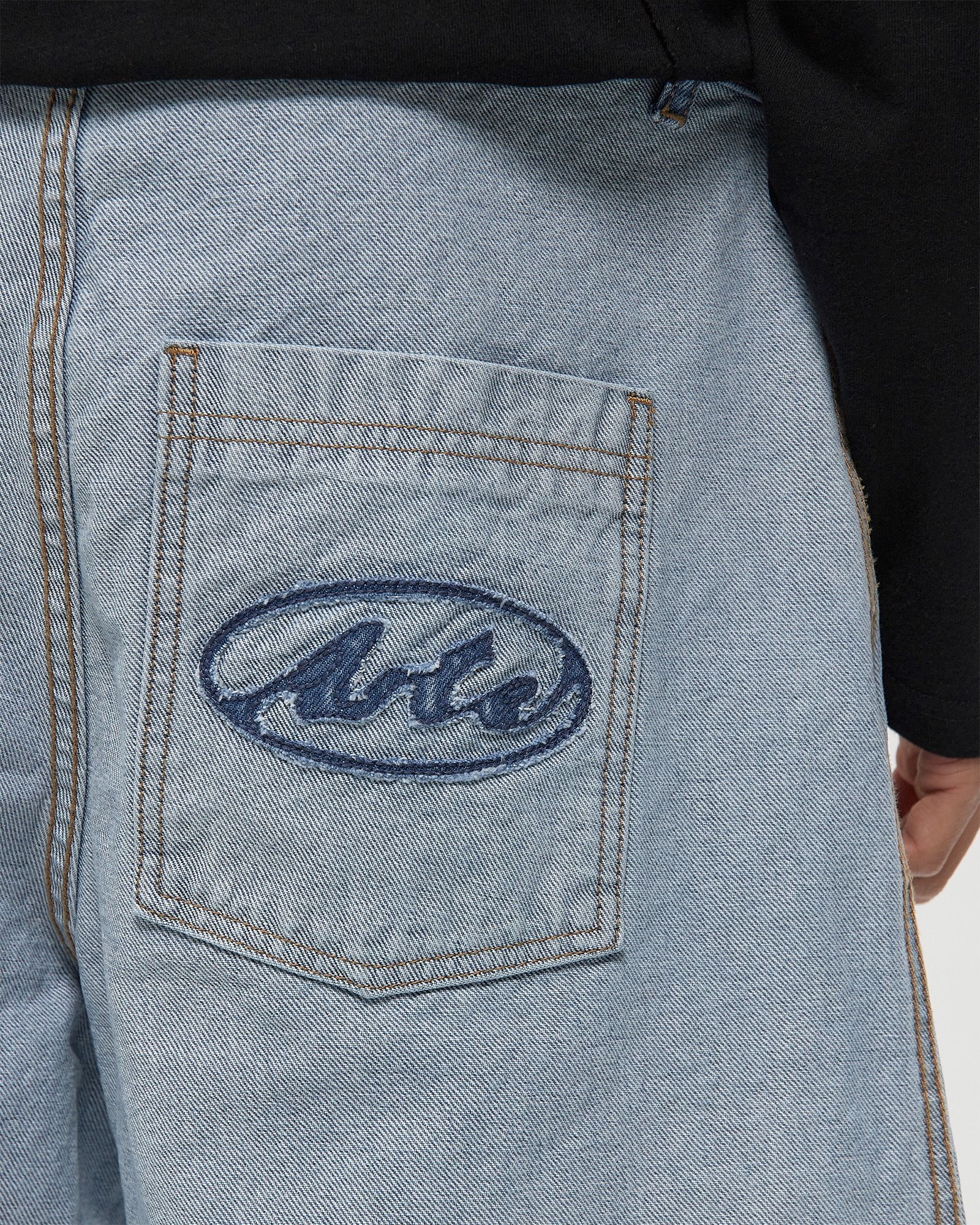 Denim Inside/Out Shorts