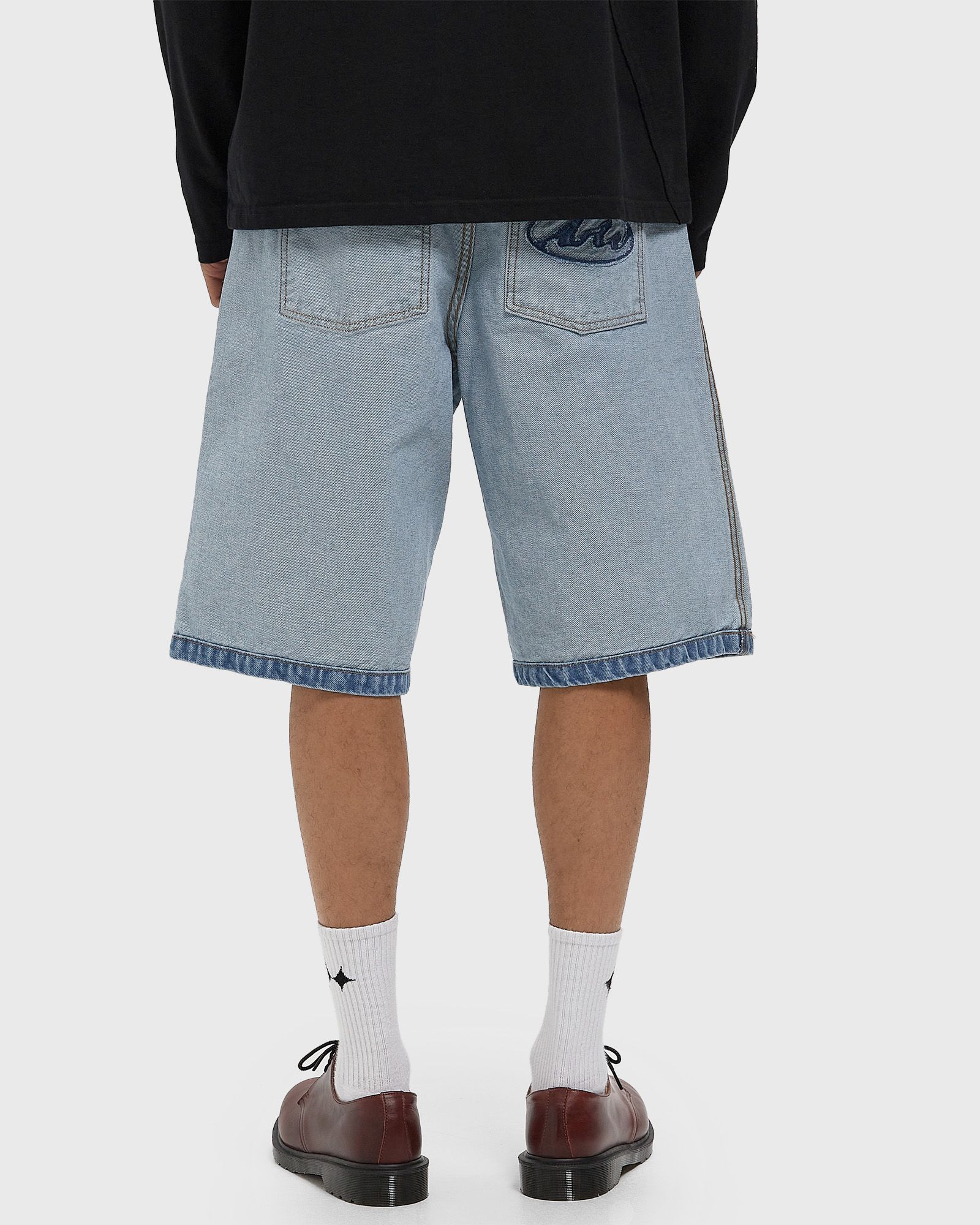 Denim Inside/Out Shorts