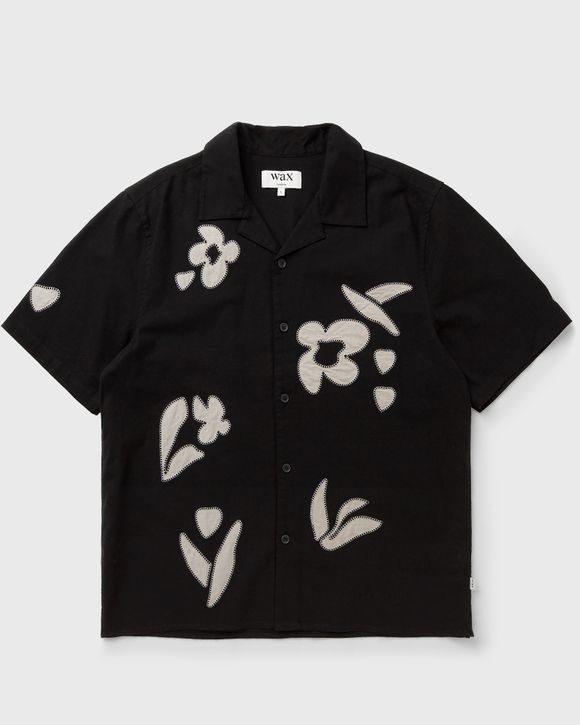 DIDCOT SS SHIRT ABSTRACT APPLIQUE