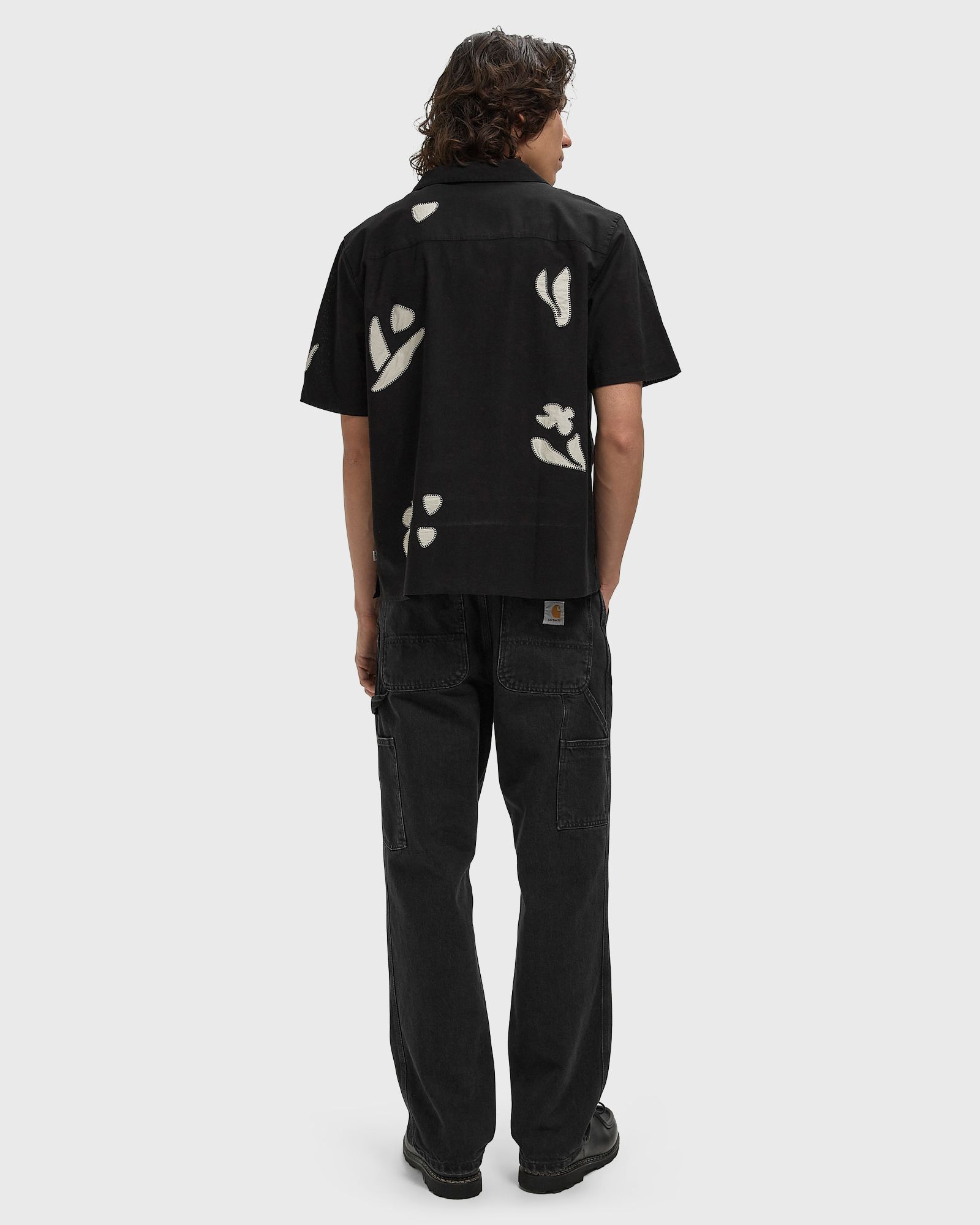 DIDCOT SS SHIRT ABSTRACT APPLIQUE