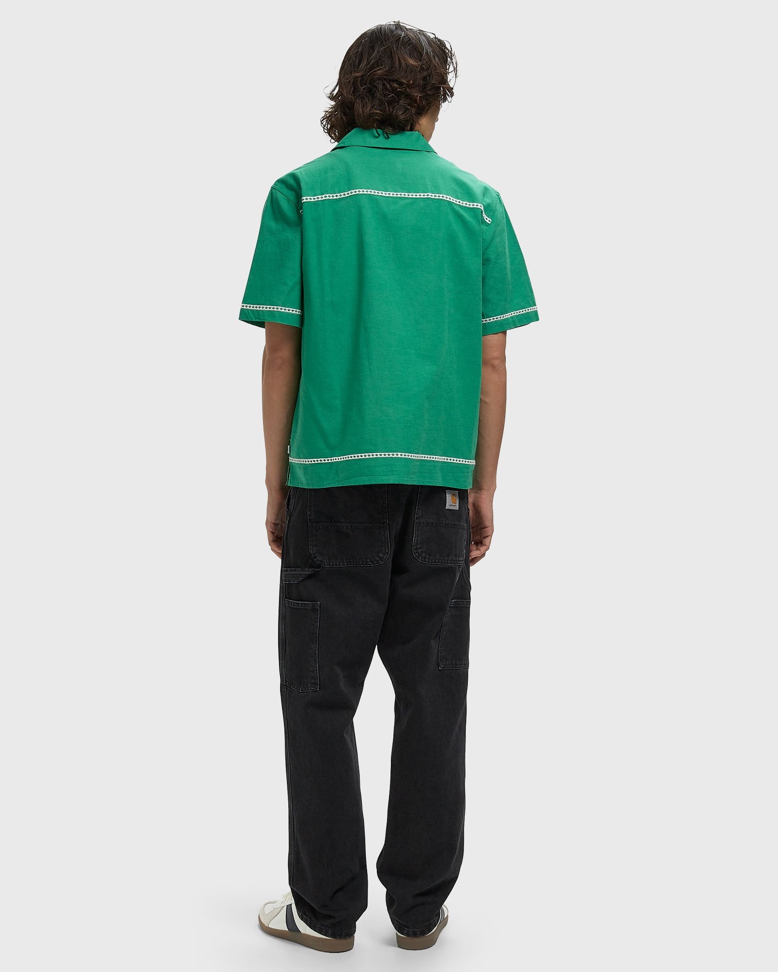 DIDCOT SS SHIRT BORDER APPLIQUE