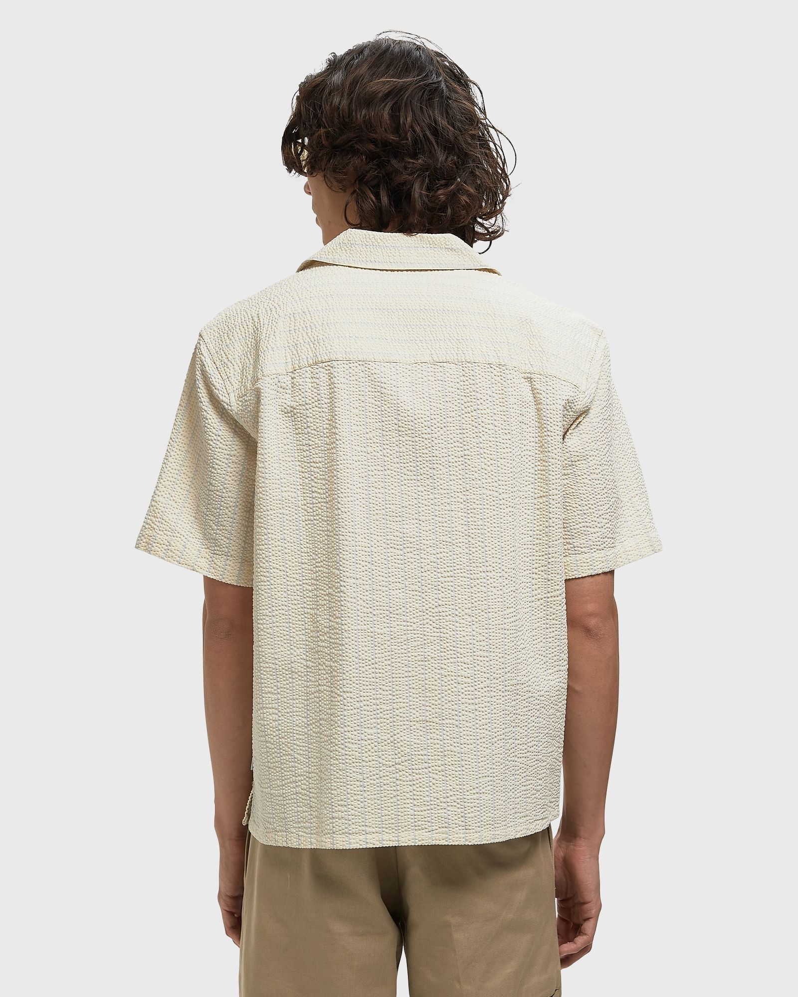 DIDCOT SS SHIRT SEERSUCKER STRIPE