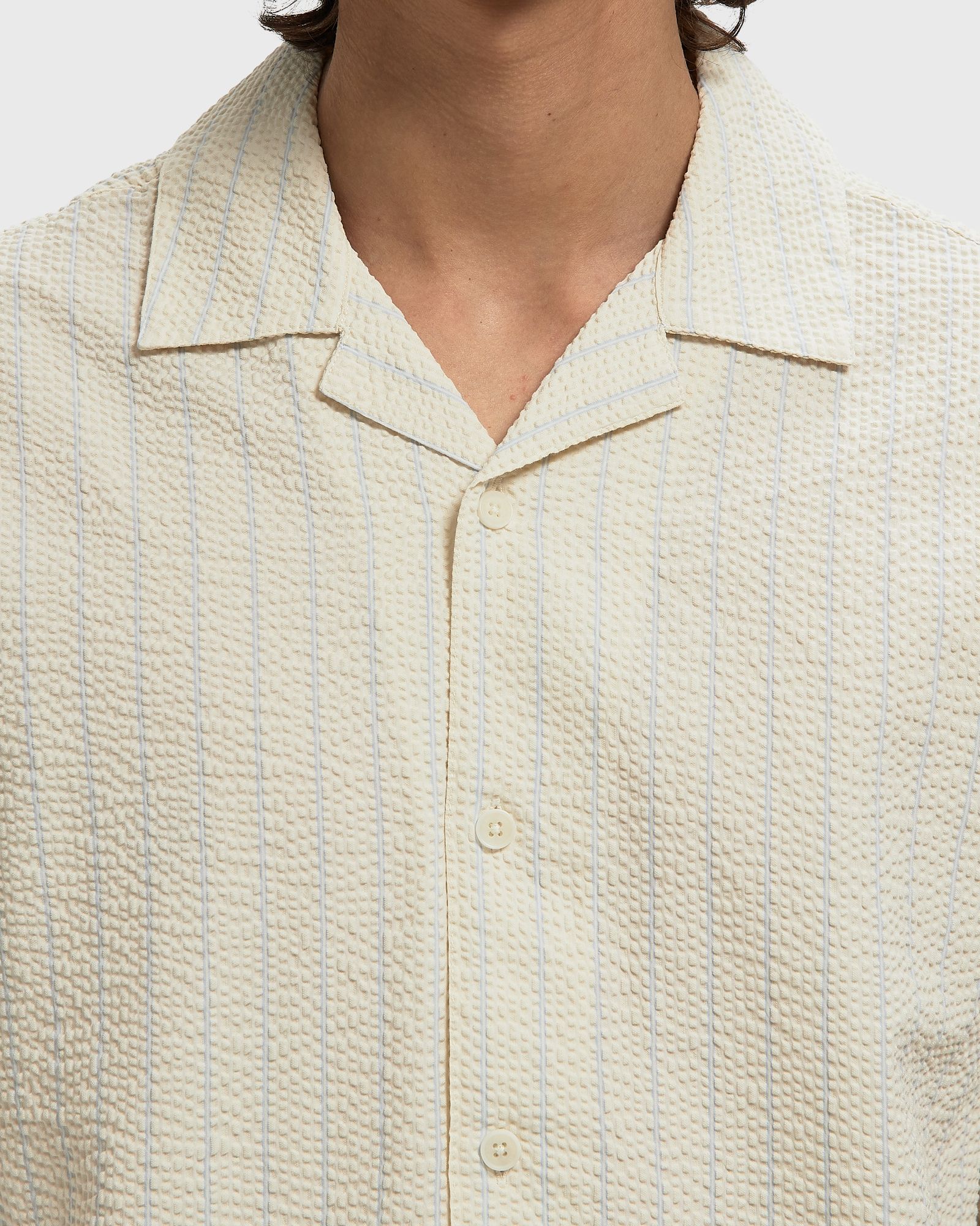 DIDCOT SS SHIRT SEERSUCKER STRIPE